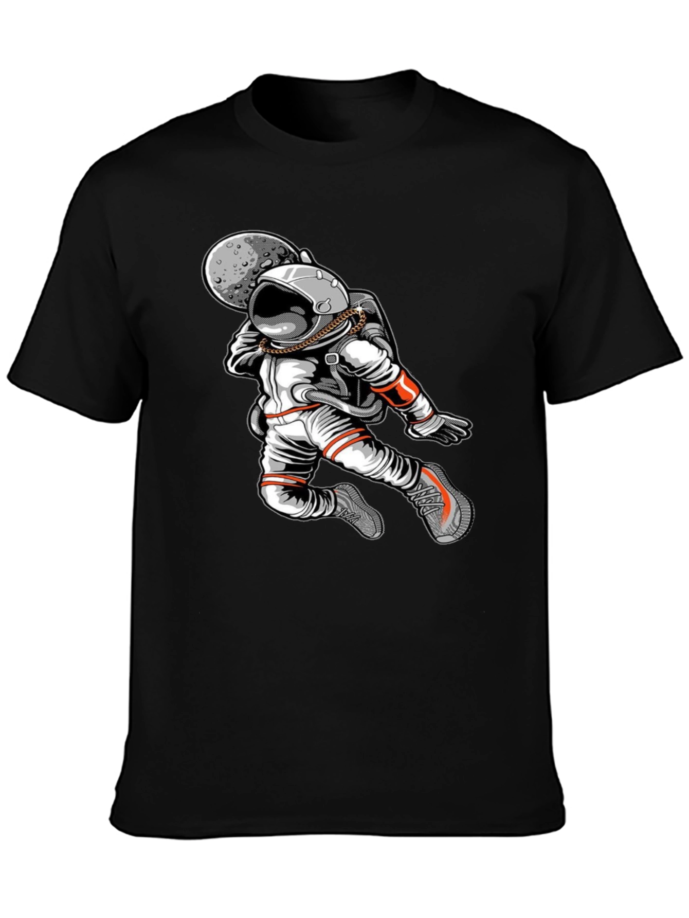 Astronaut Graphic Tee - Cool Space Design