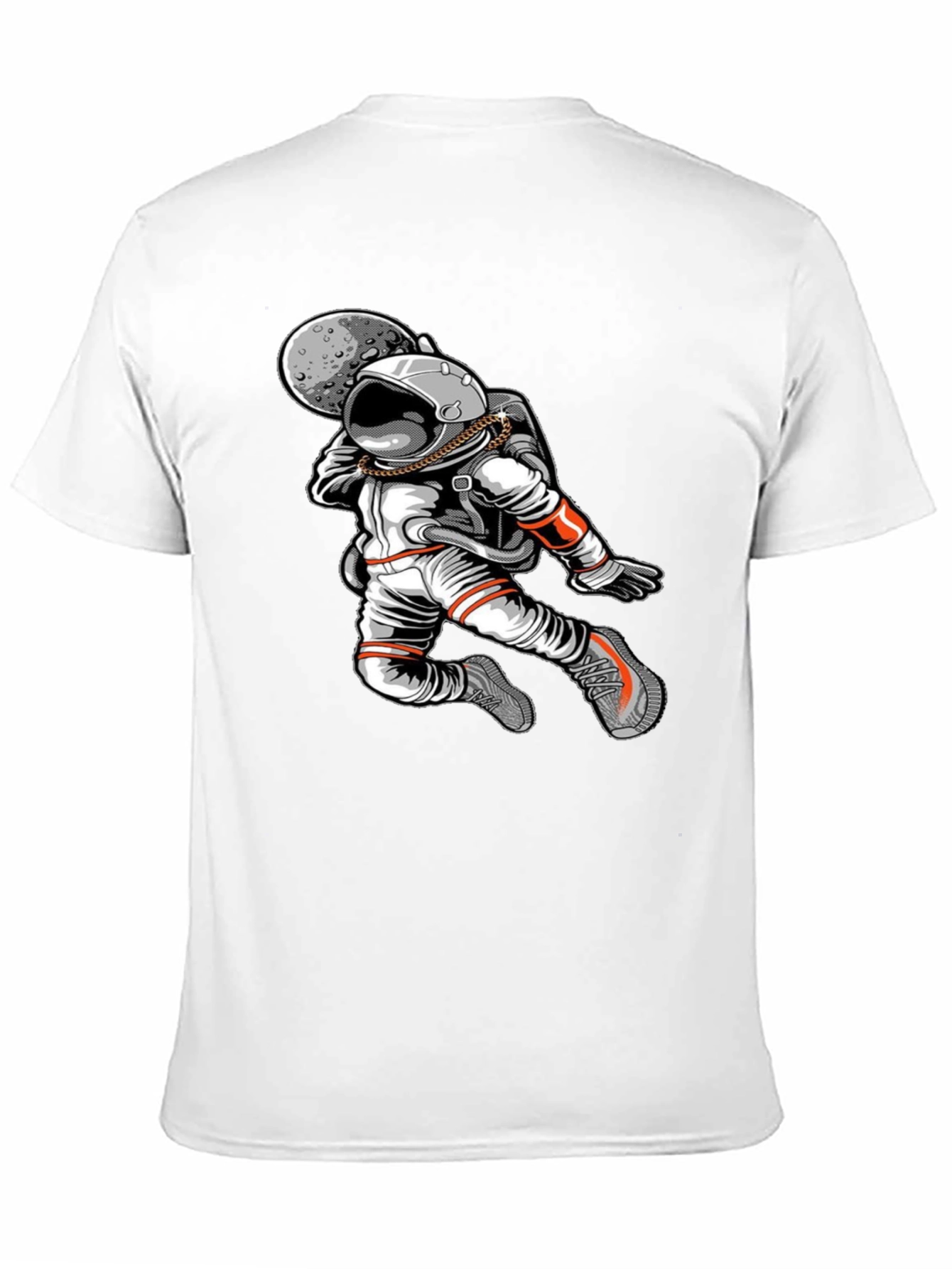 Astronaut Graphic Tee - Cool Space Design
