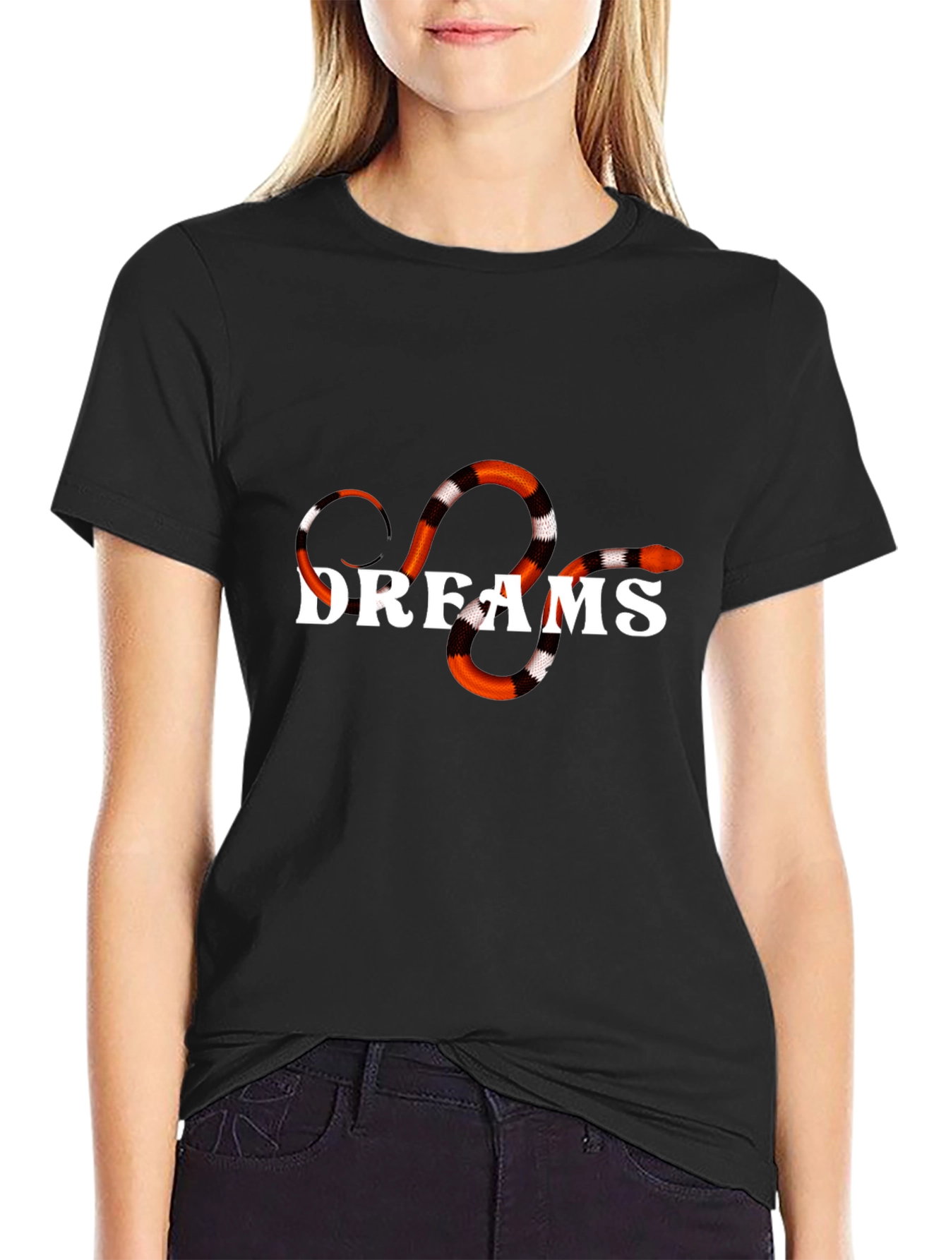 Dreams Snake Graphic T-Shirt