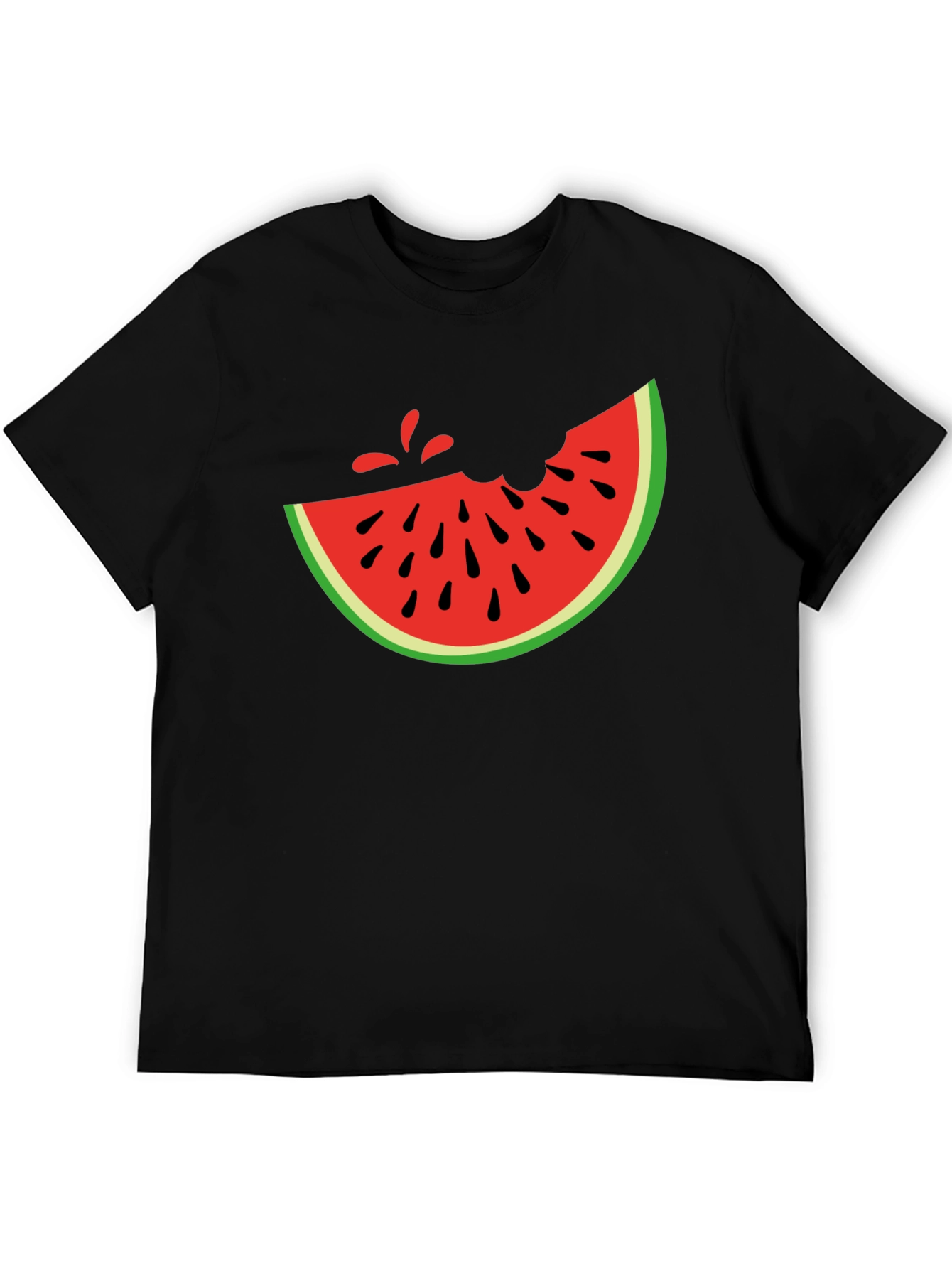 Watermelon Slice Graphic Tee - Casual Summer Style