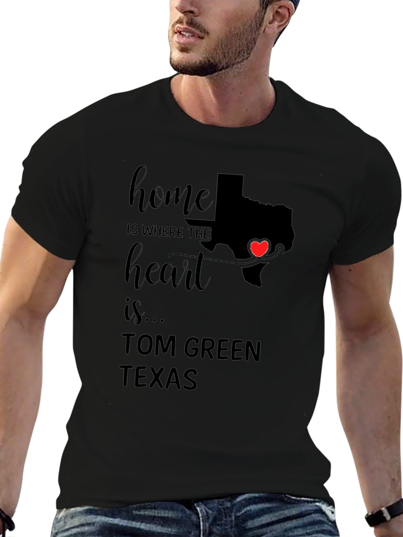 Home is Where the Heart is Texas T-Shirt
