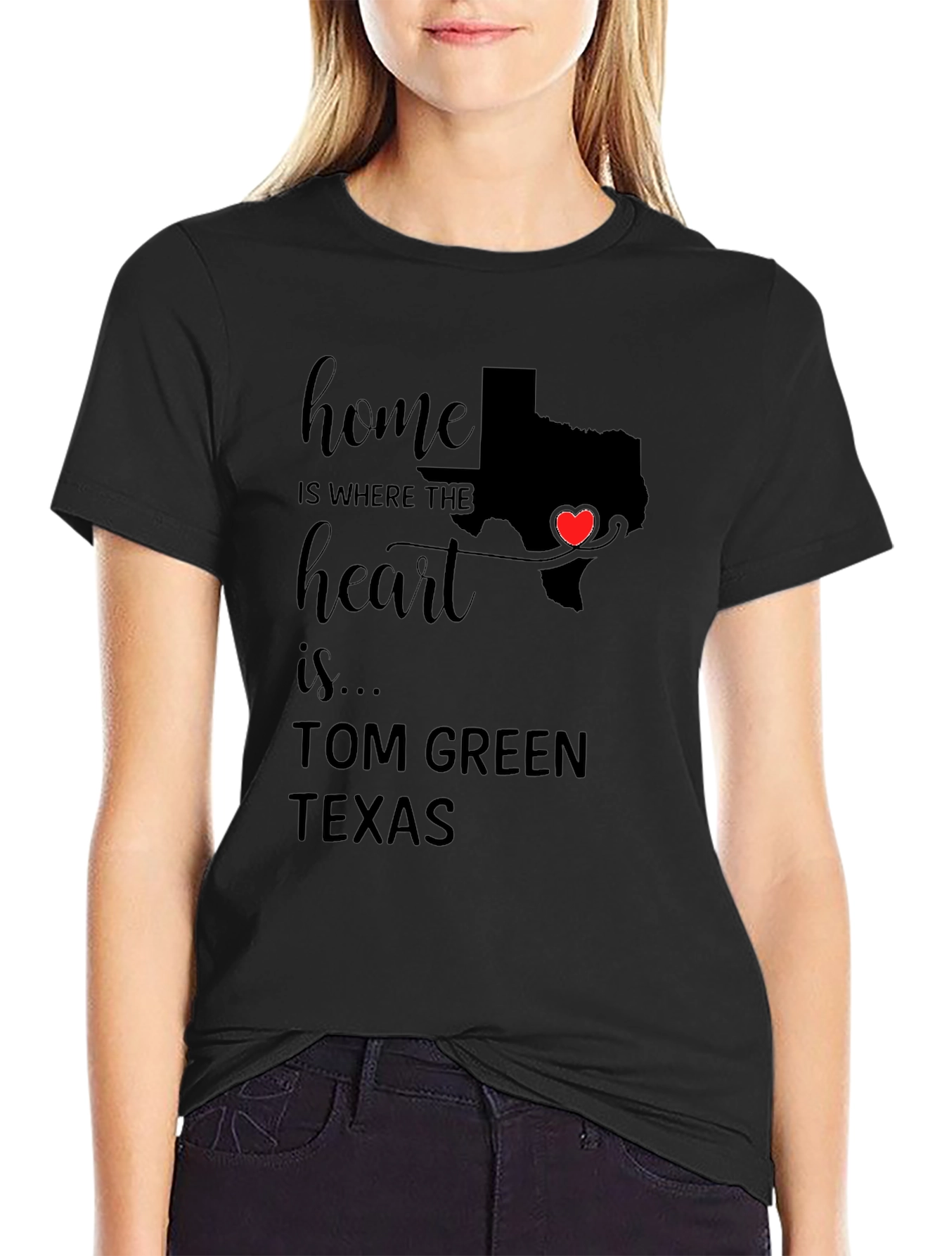 Home is Where the Heart is Texas T-Shirt