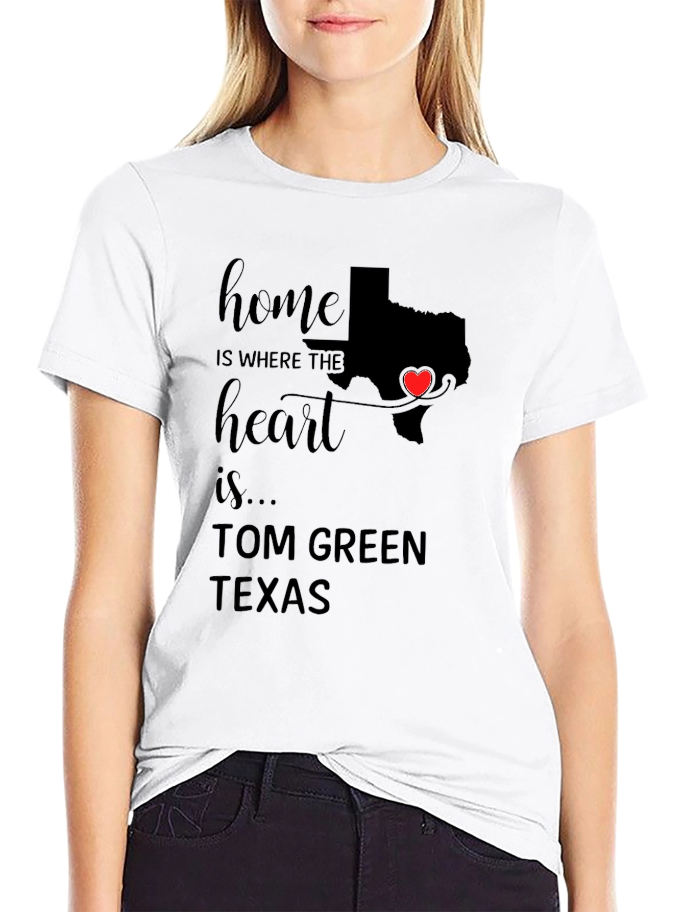 Home is Where the Heart is Texas T-Shirt