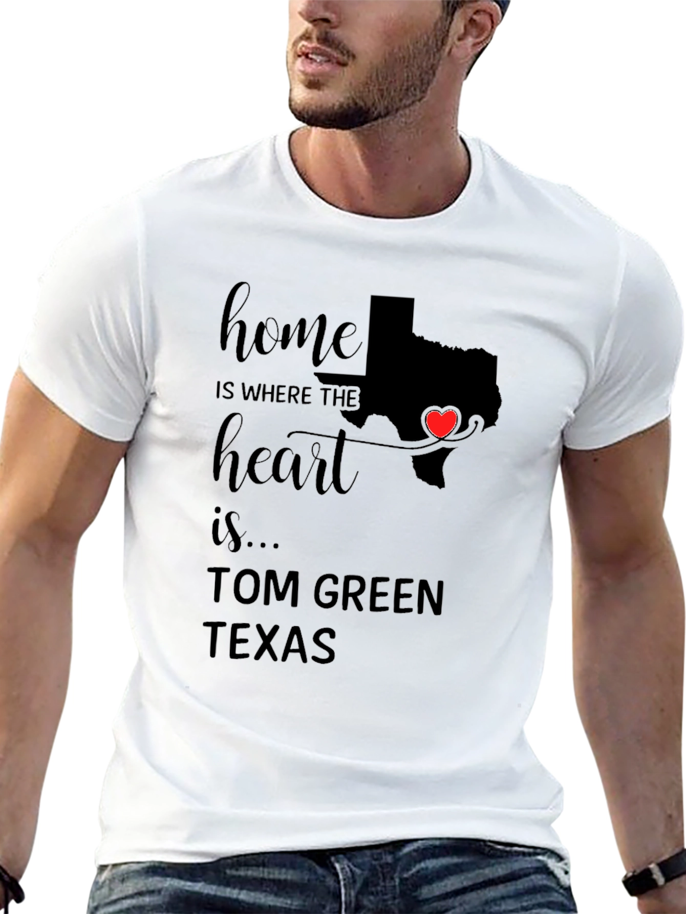 Home is Where the Heart is Texas T-Shirt