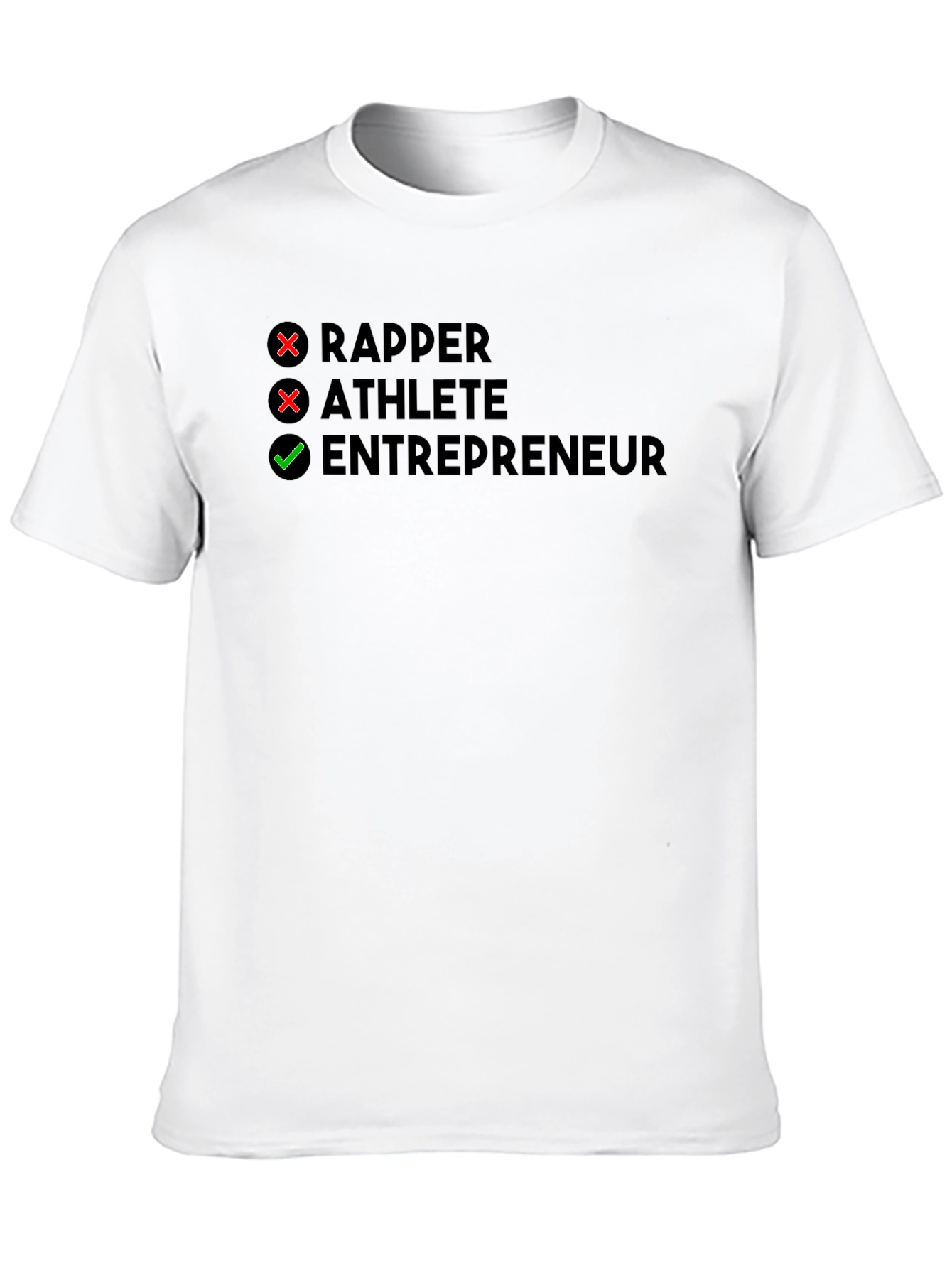 Entrepreneur Checklist Graphic Tee