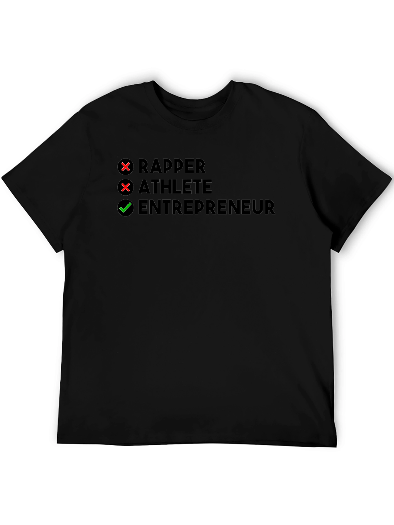 Entrepreneur Checklist Graphic Tee
