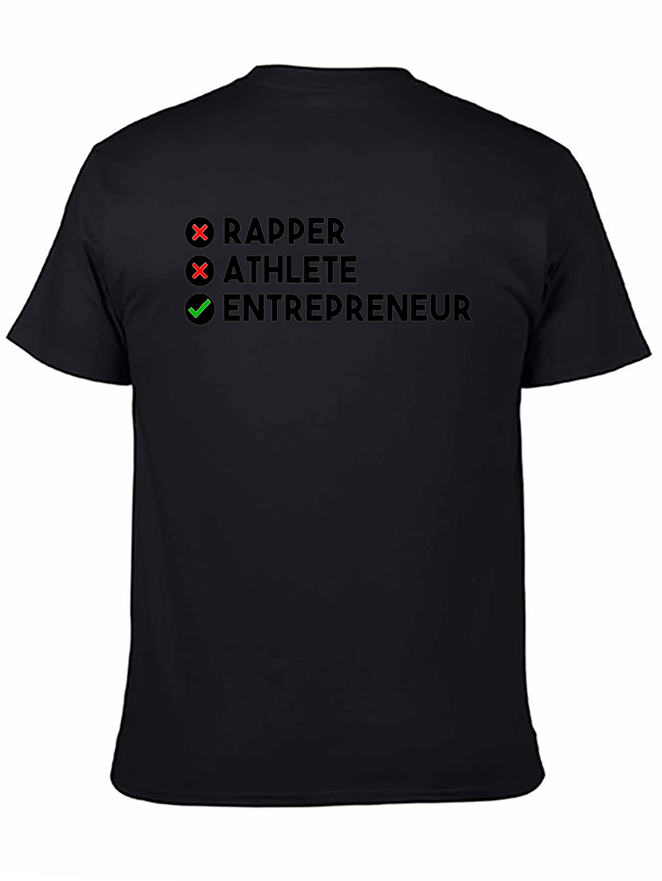 Entrepreneur Checklist Graphic Tee