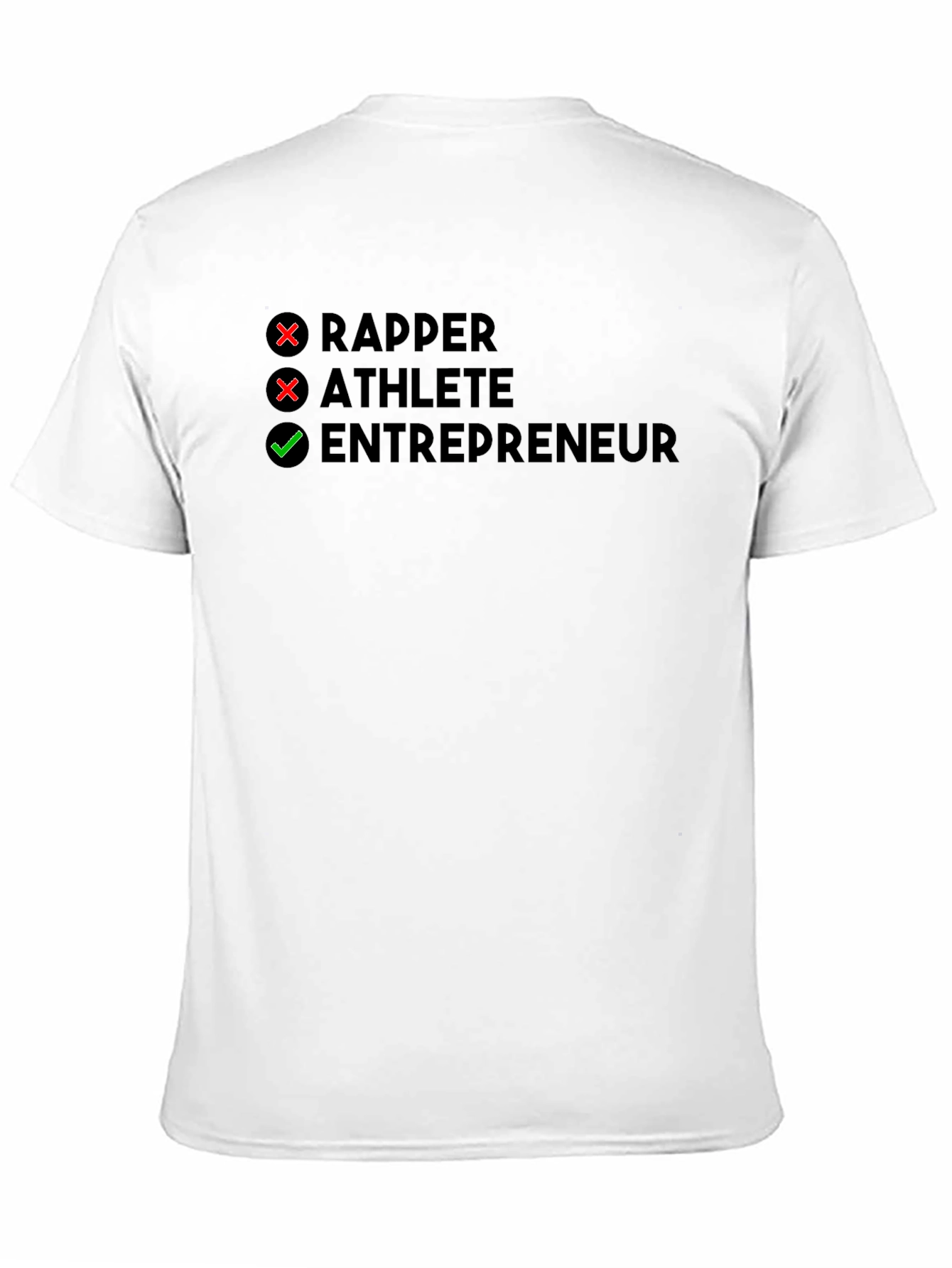 Entrepreneur Checklist Graphic Tee