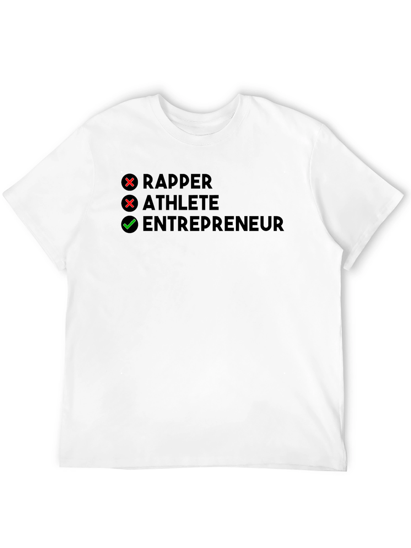 Entrepreneur Checklist Graphic Tee