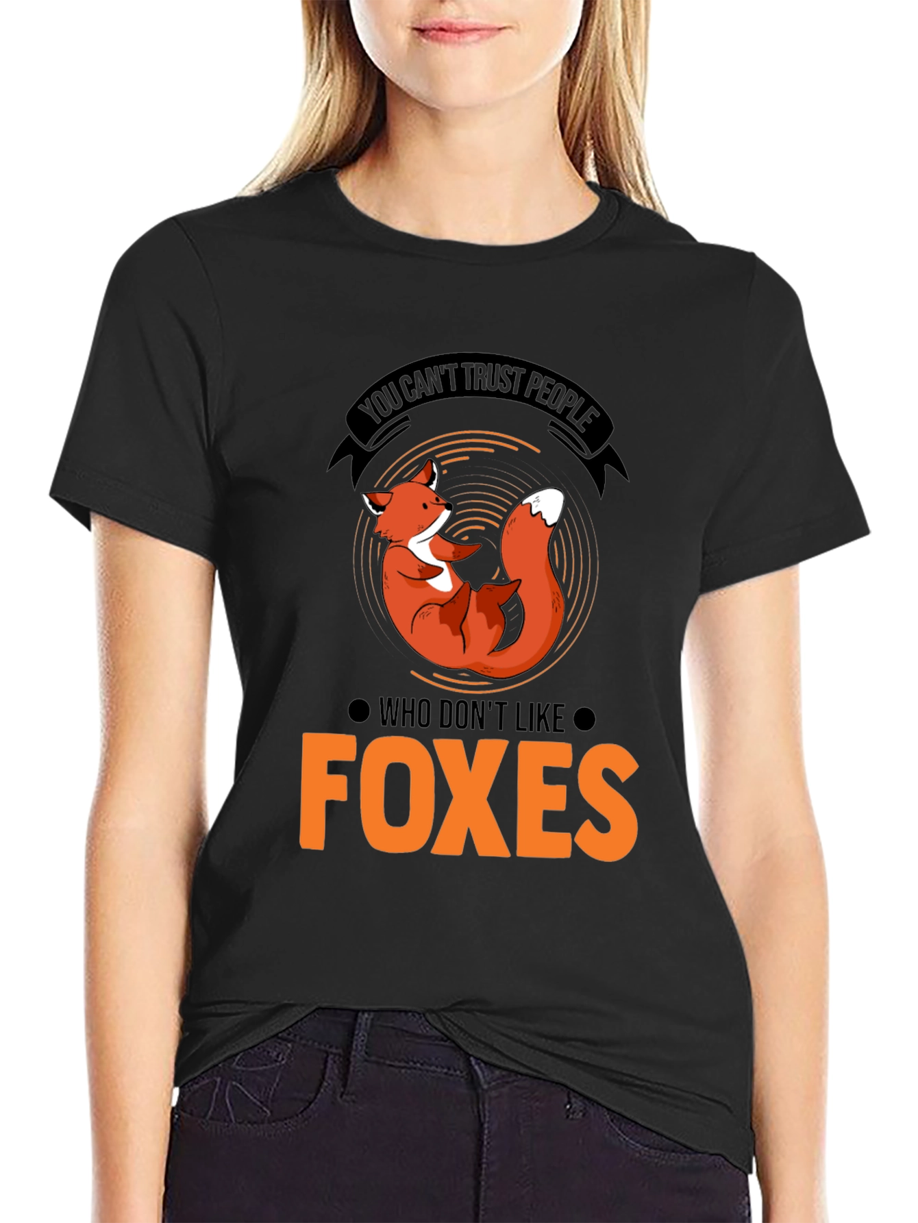 Fox Lover T-Shirt - Trust People Who Like Foxes