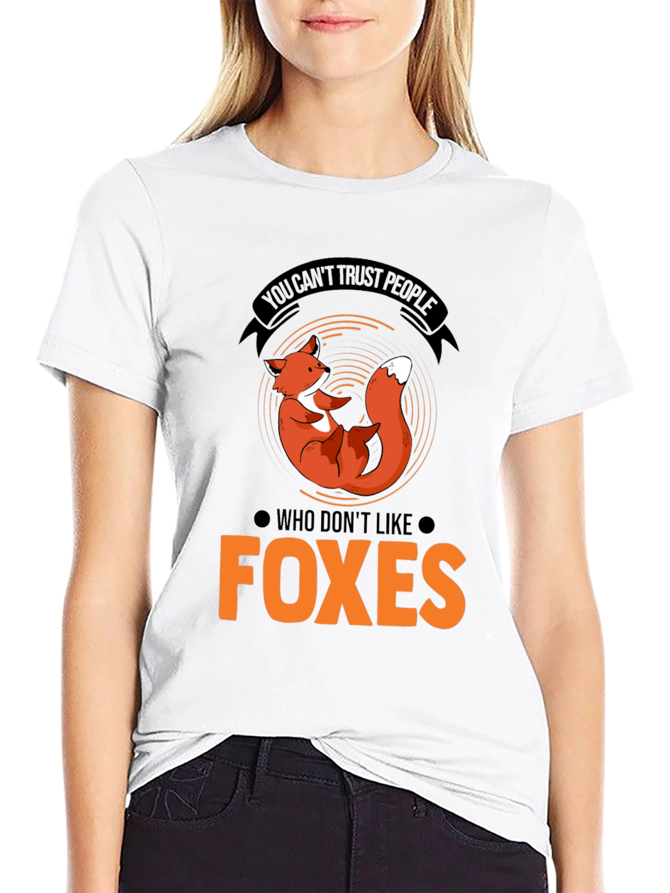 Fox Lover T-Shirt - Trust People Who Like Foxes