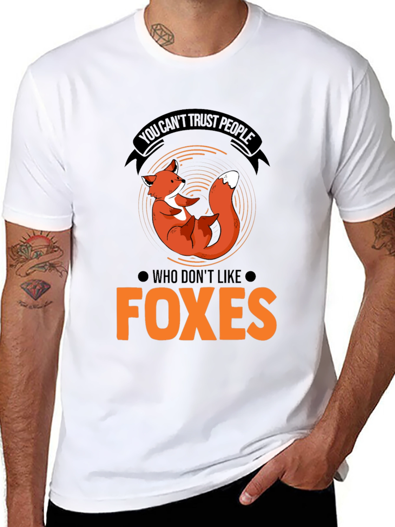 Fox Lover T-Shirt - Trust People Who Like Foxes