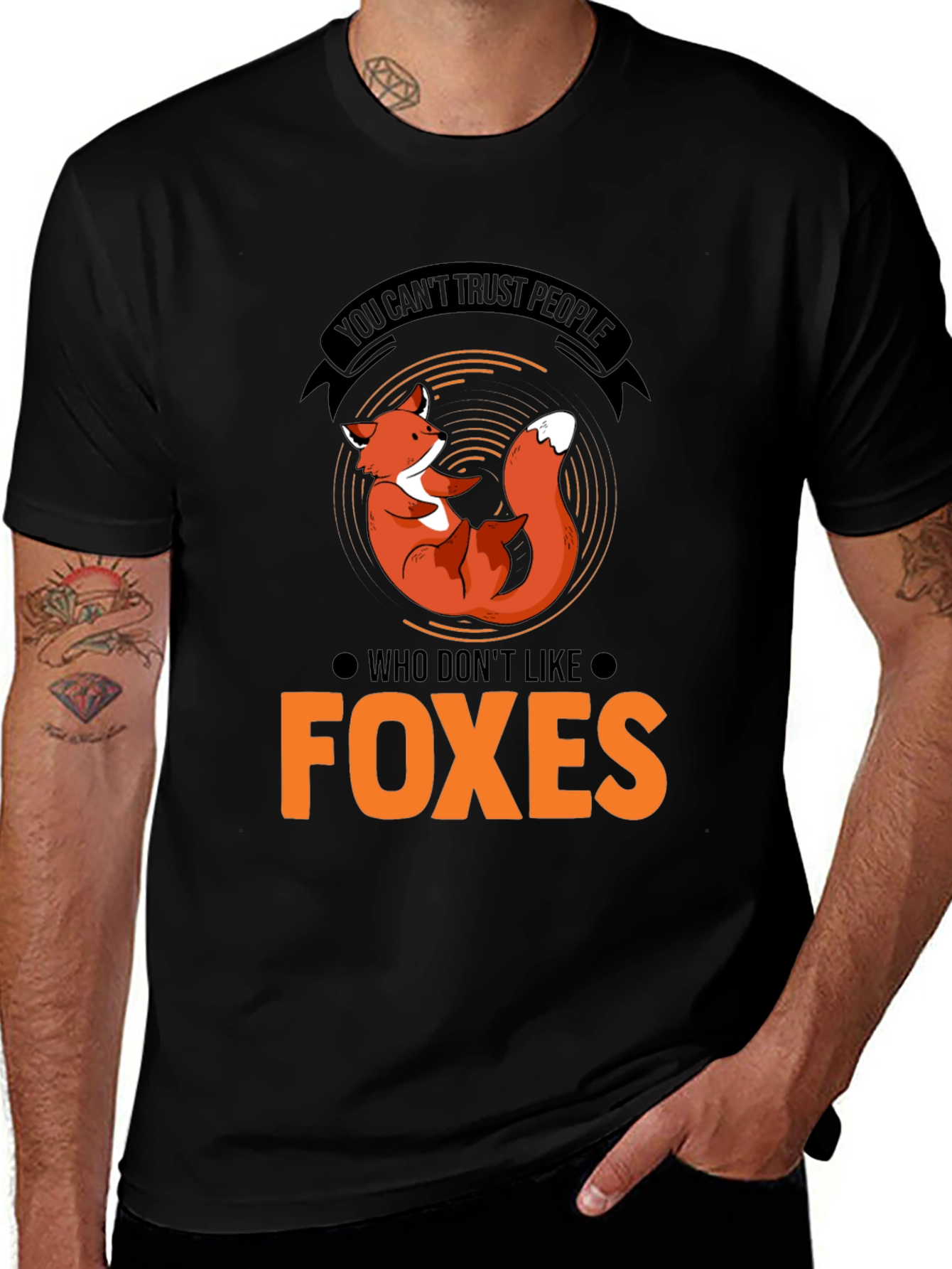 Fox Lover T-Shirt - Trust People Who Like Foxes