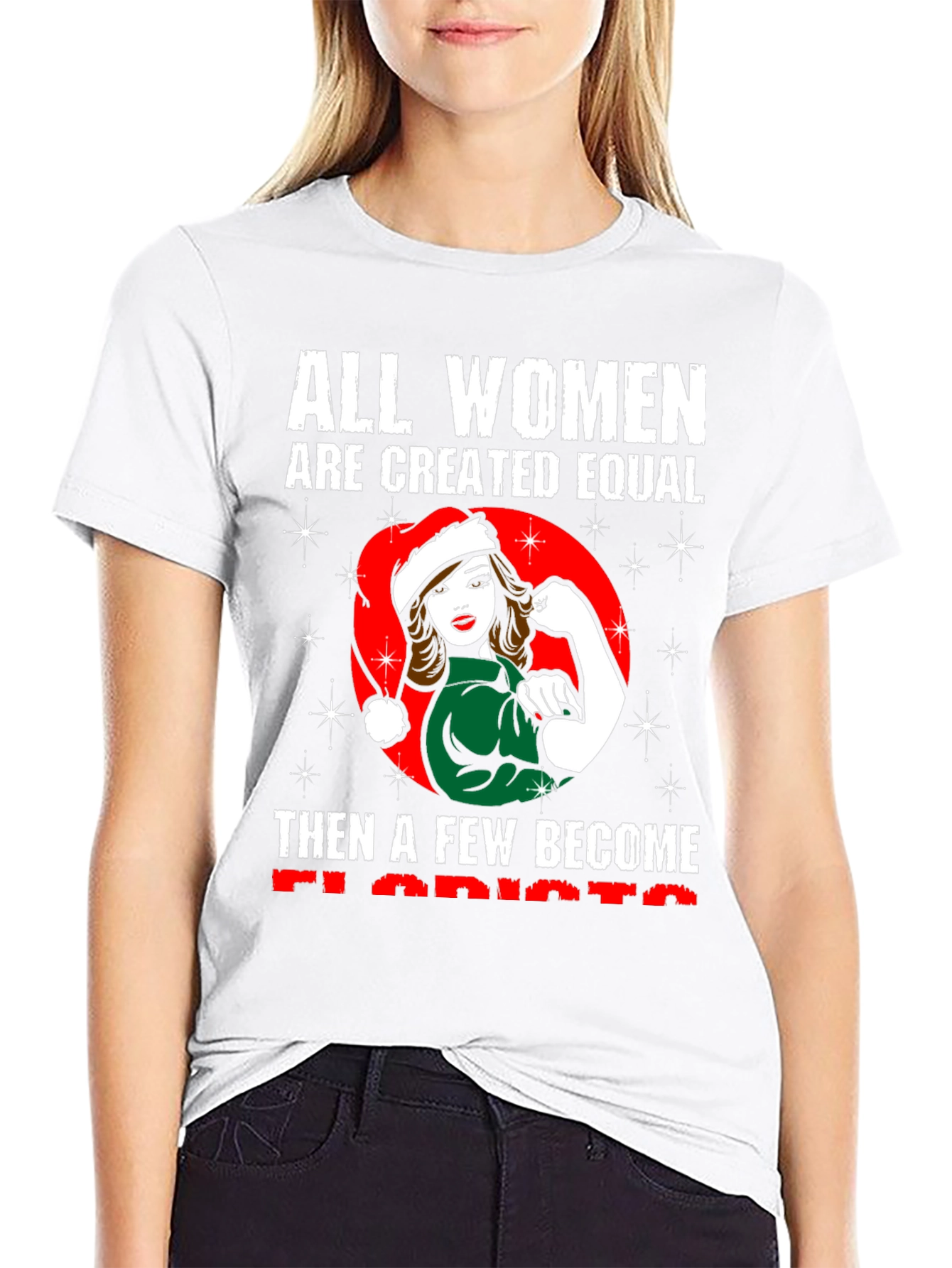 Empowered Florist Womens T-Shirt