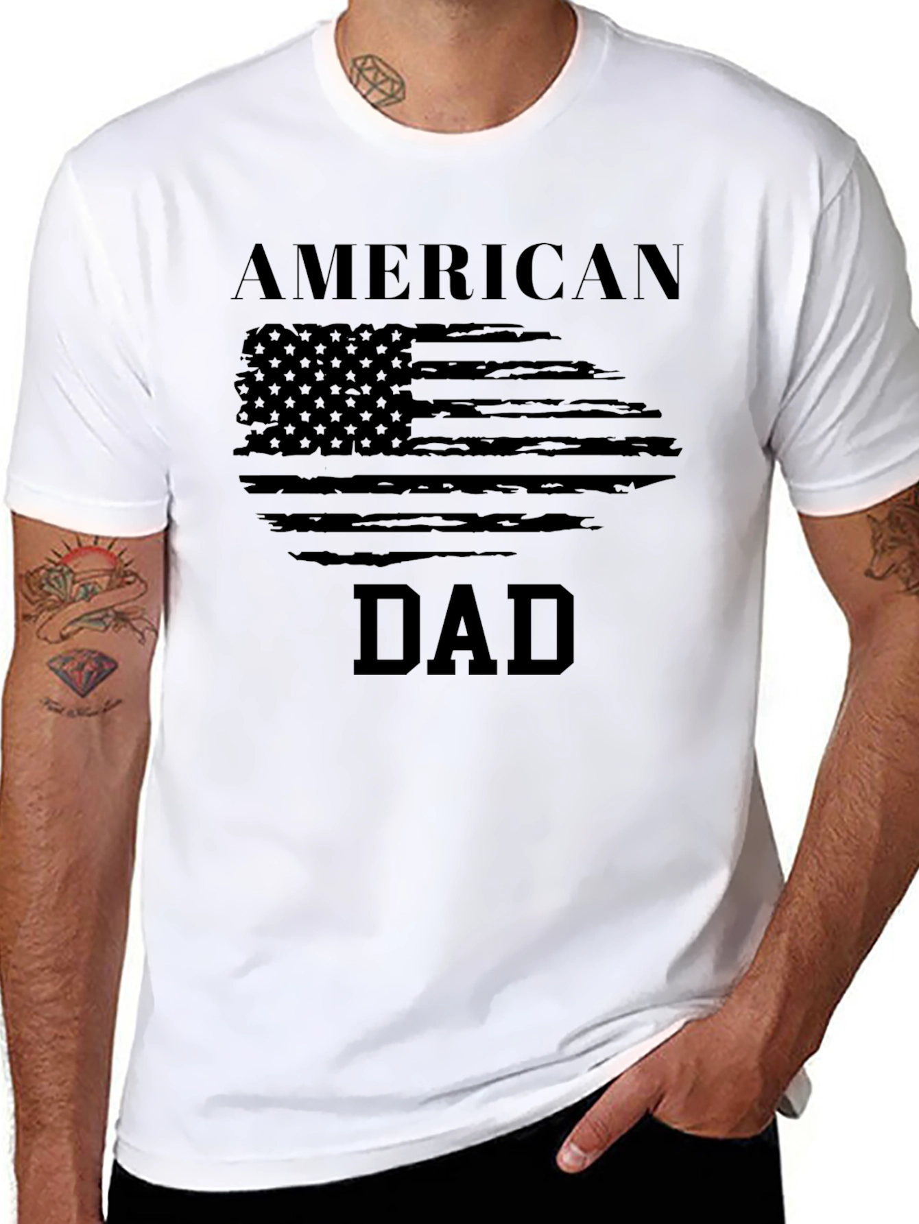 American Dad Flag T-Shirt