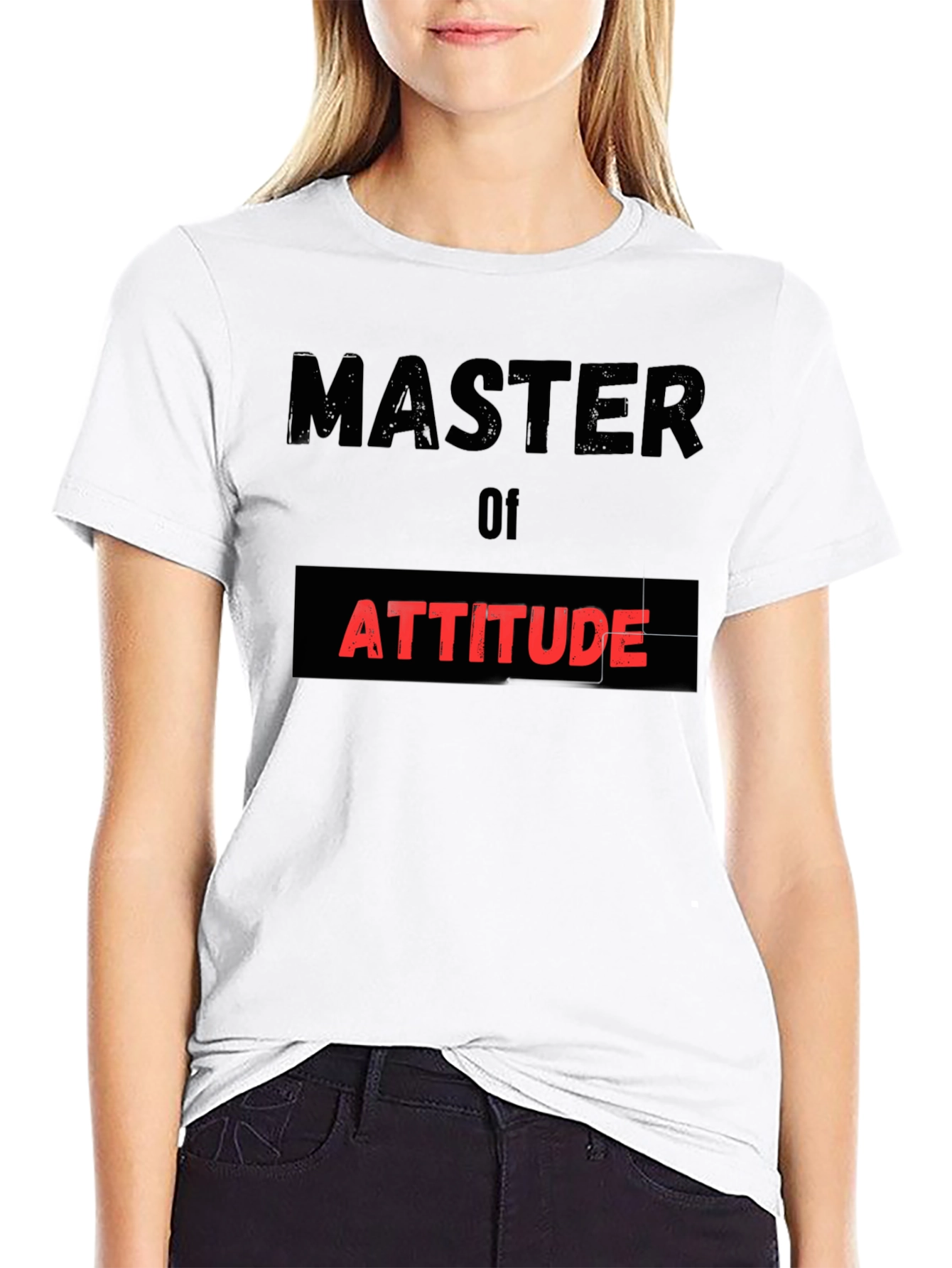 Master of Attitude Black T-Shirt