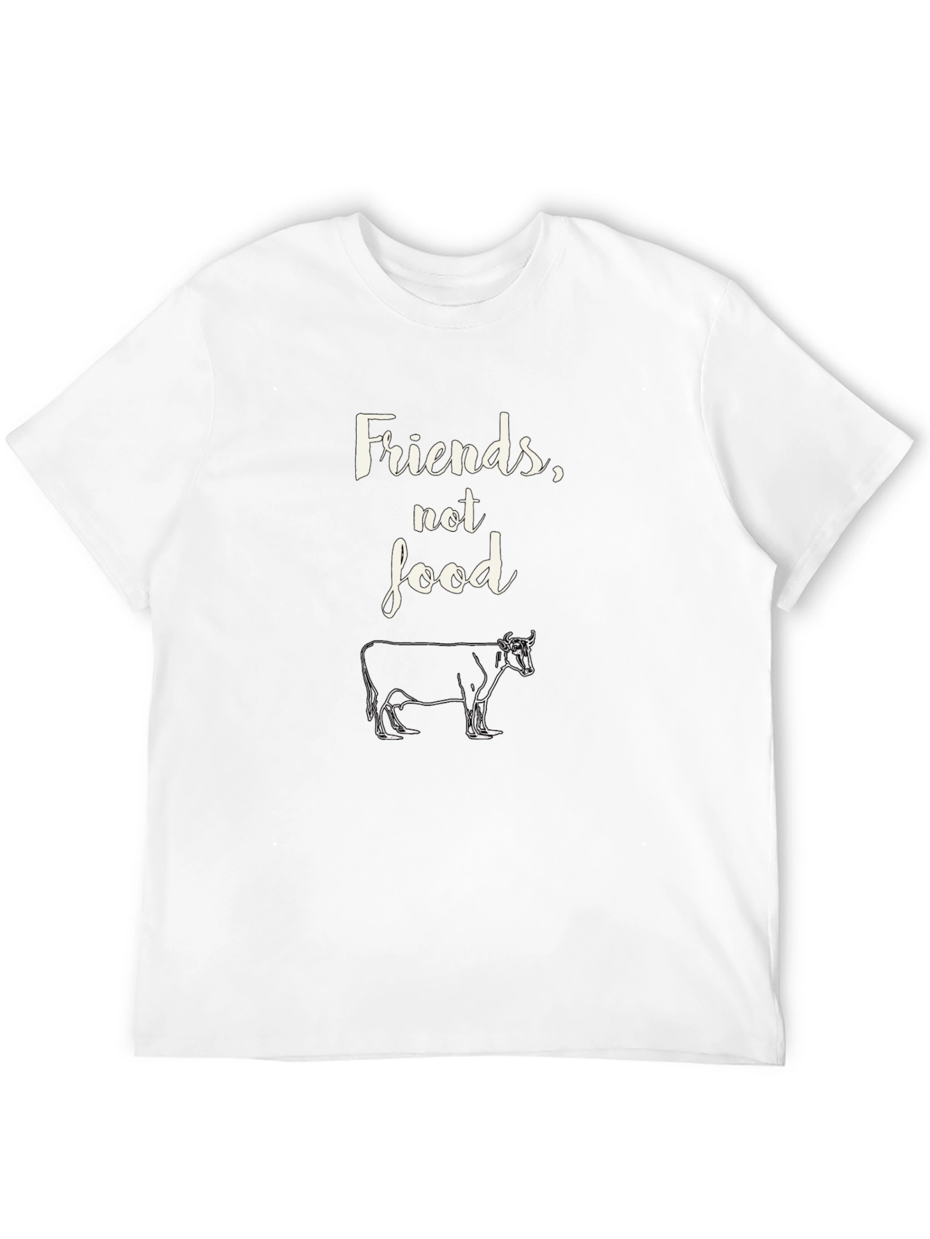 Friends Not Food Vegan T-Shirt