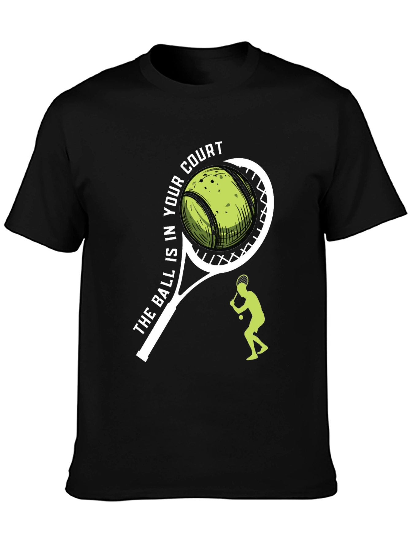 Tennis Ball in Your Court Graphic Tee