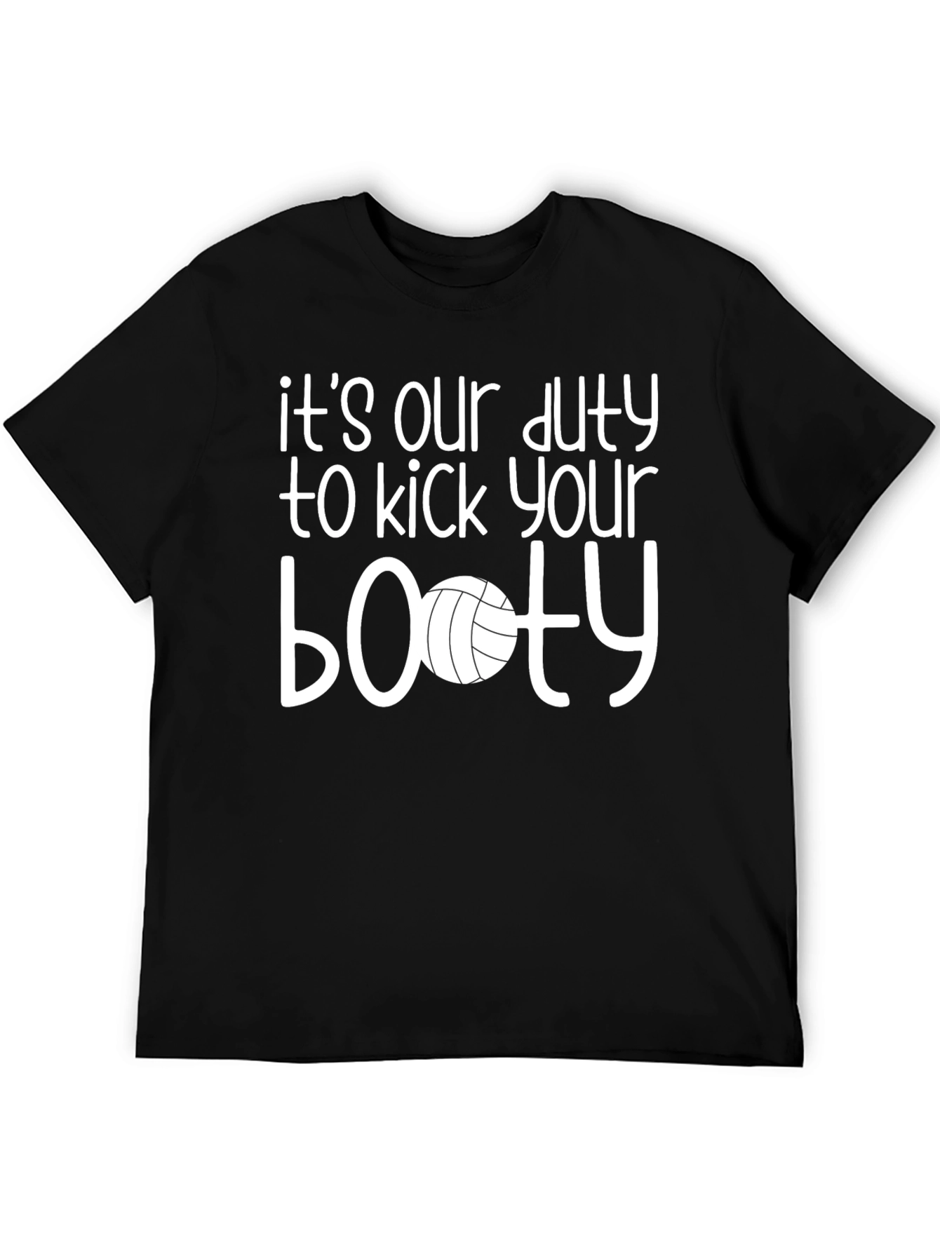 Volleyball Booty T-Shirt - Duty to Kick