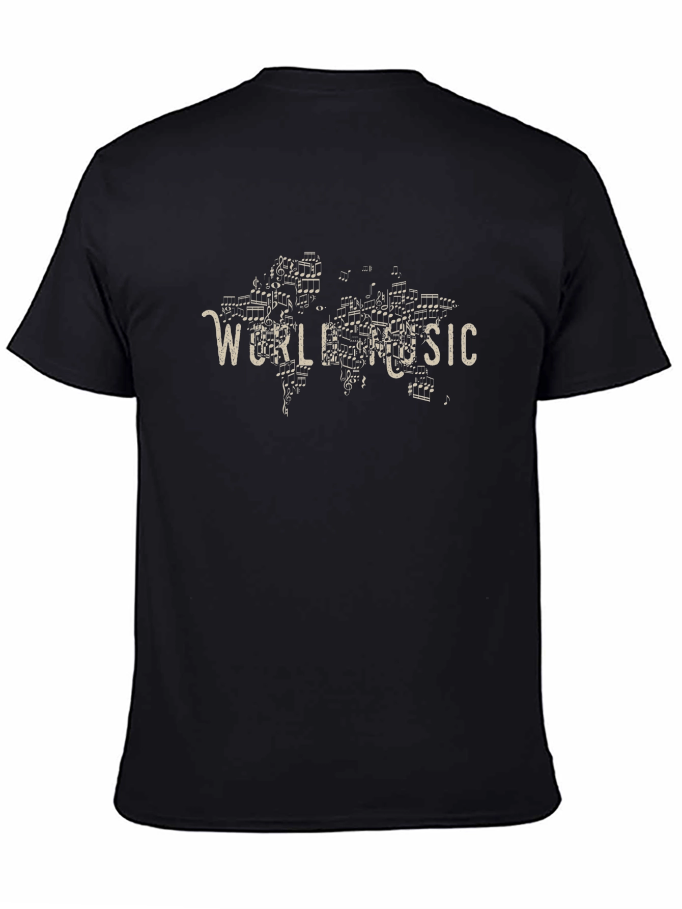 World Music T-Shirt - Black