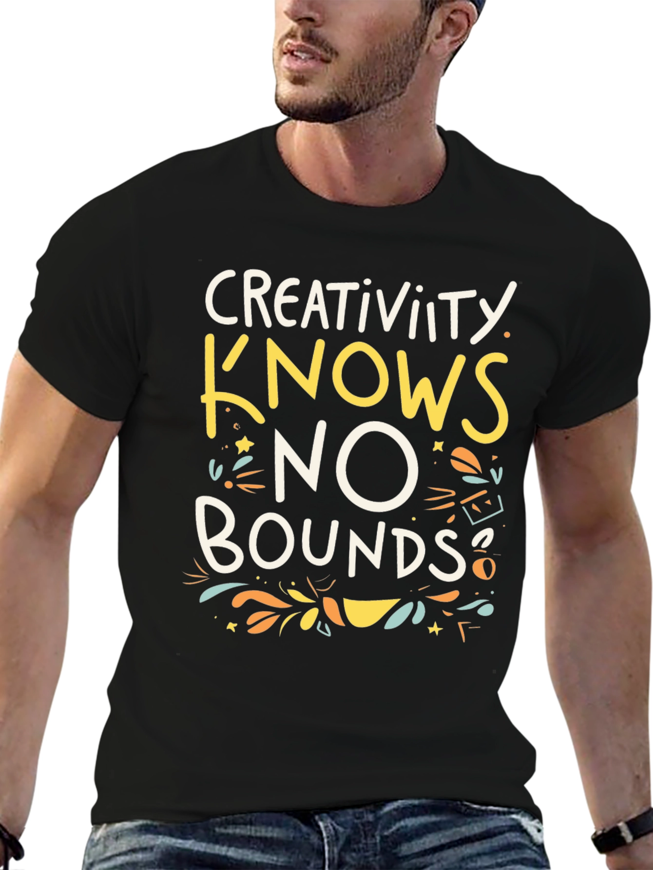 Creativity Knows No Bounds Graphic Tee