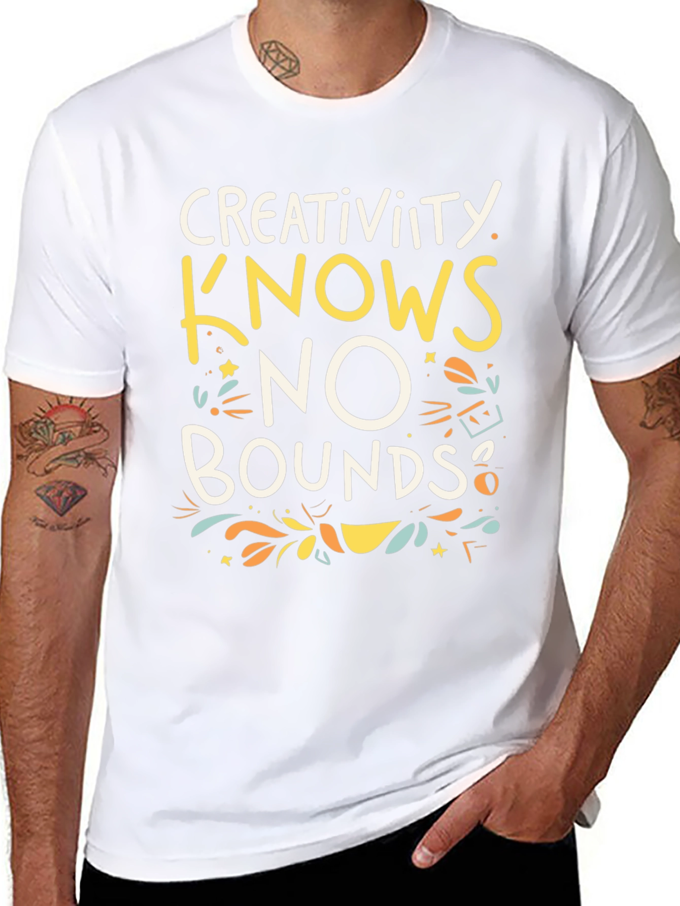 Creativity Knows No Bounds Graphic Tee