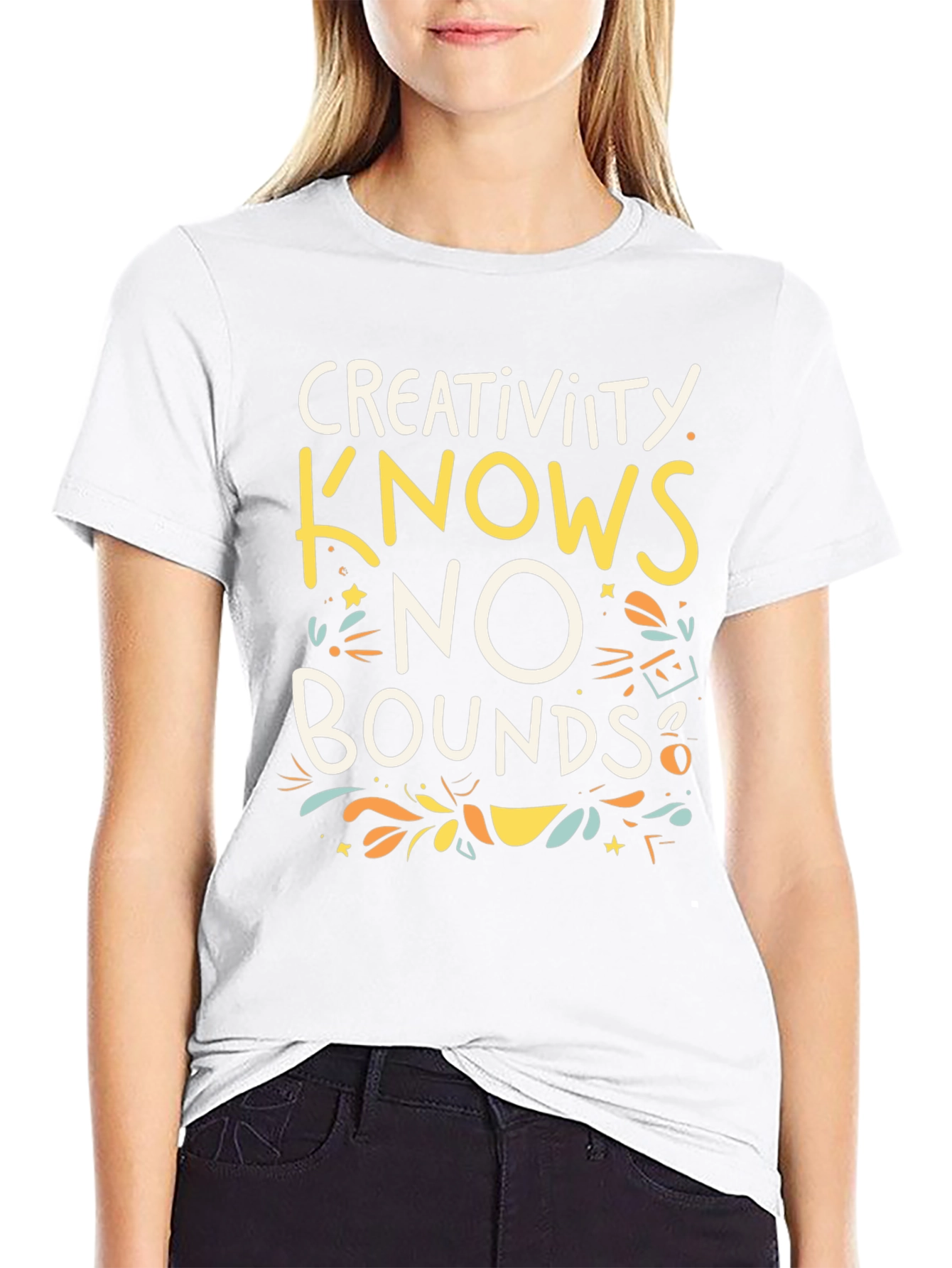 Creativity Knows No Bounds Graphic Tee