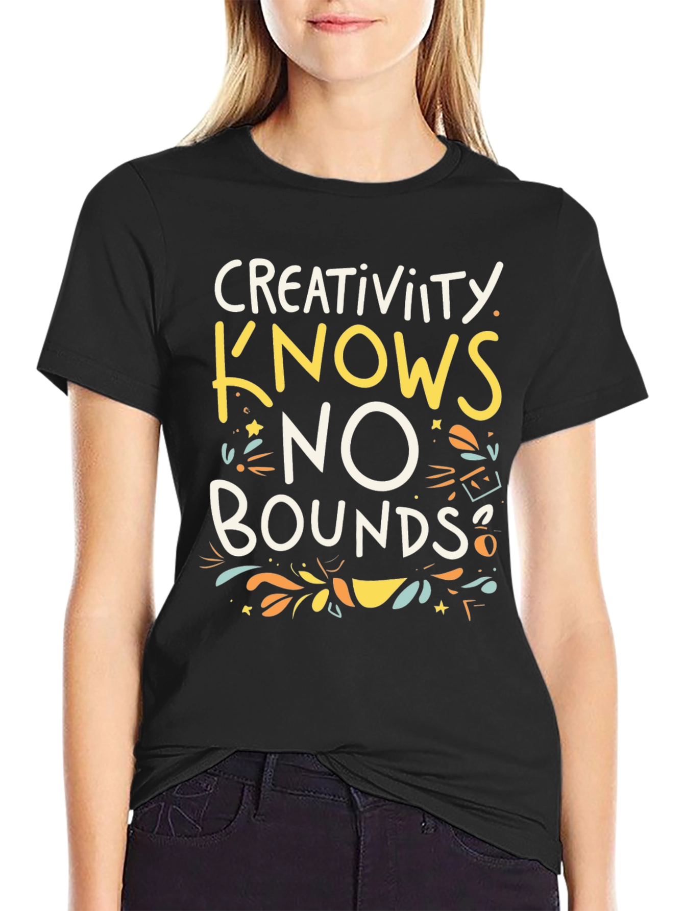 Creativity Knows No Bounds Graphic Tee