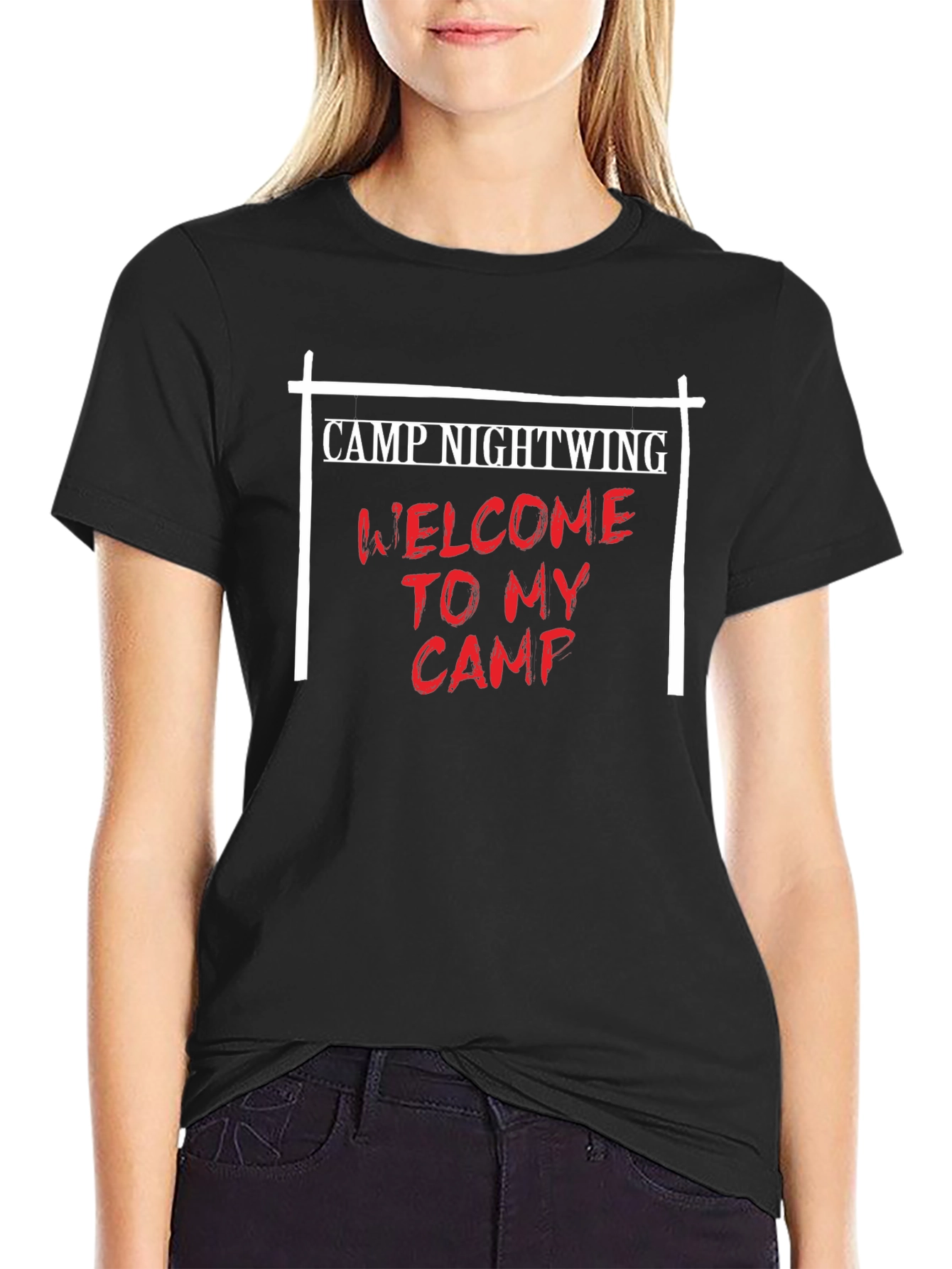 Camp Nightwing Graphic T-Shirt