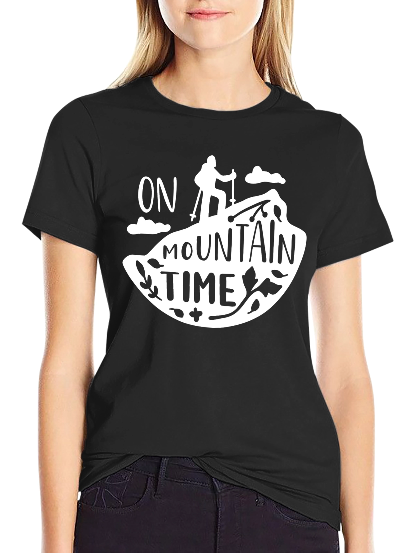 On Mountain Time Graphic T-Shirt