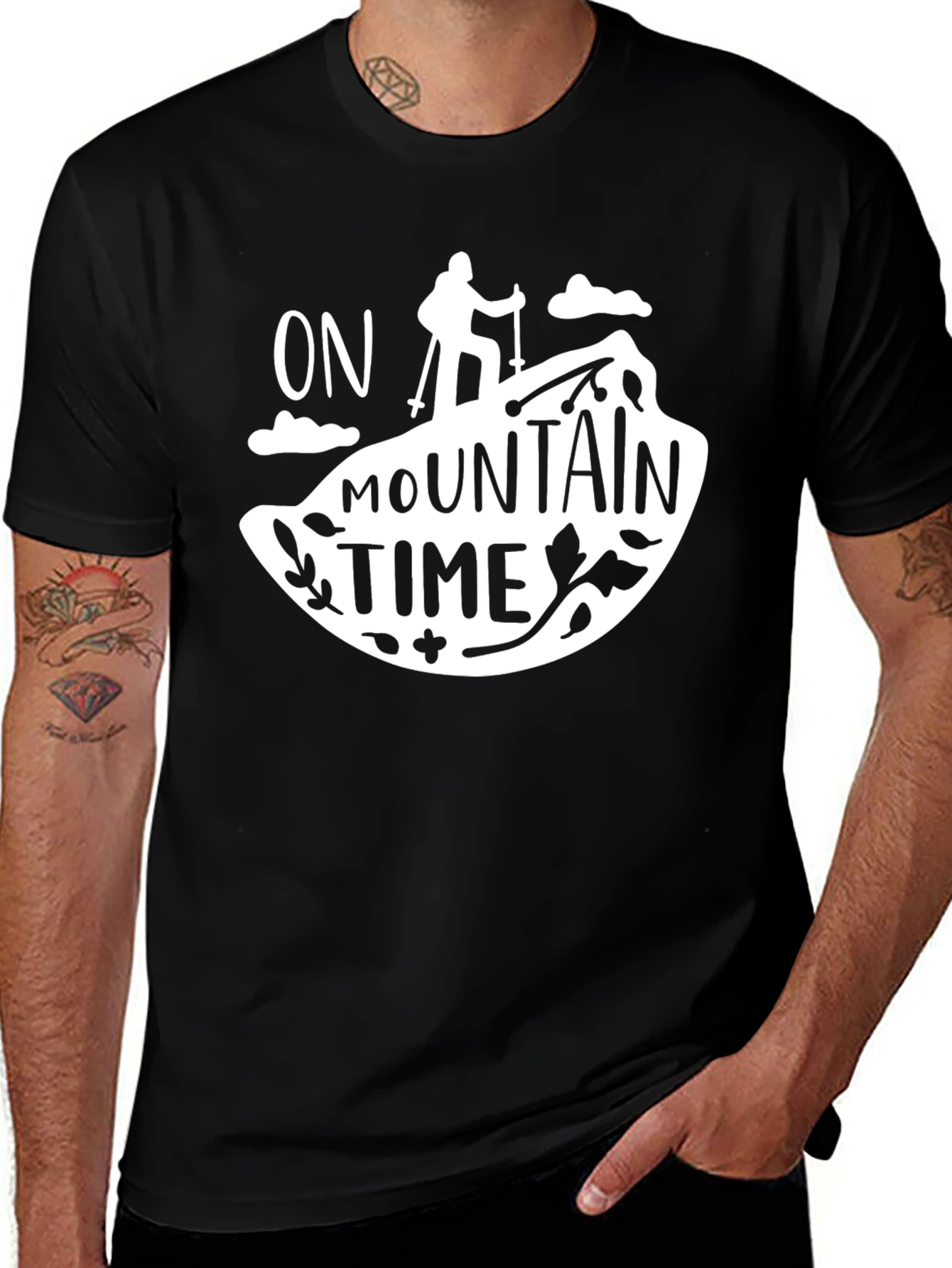 On Mountain Time Graphic T-Shirt