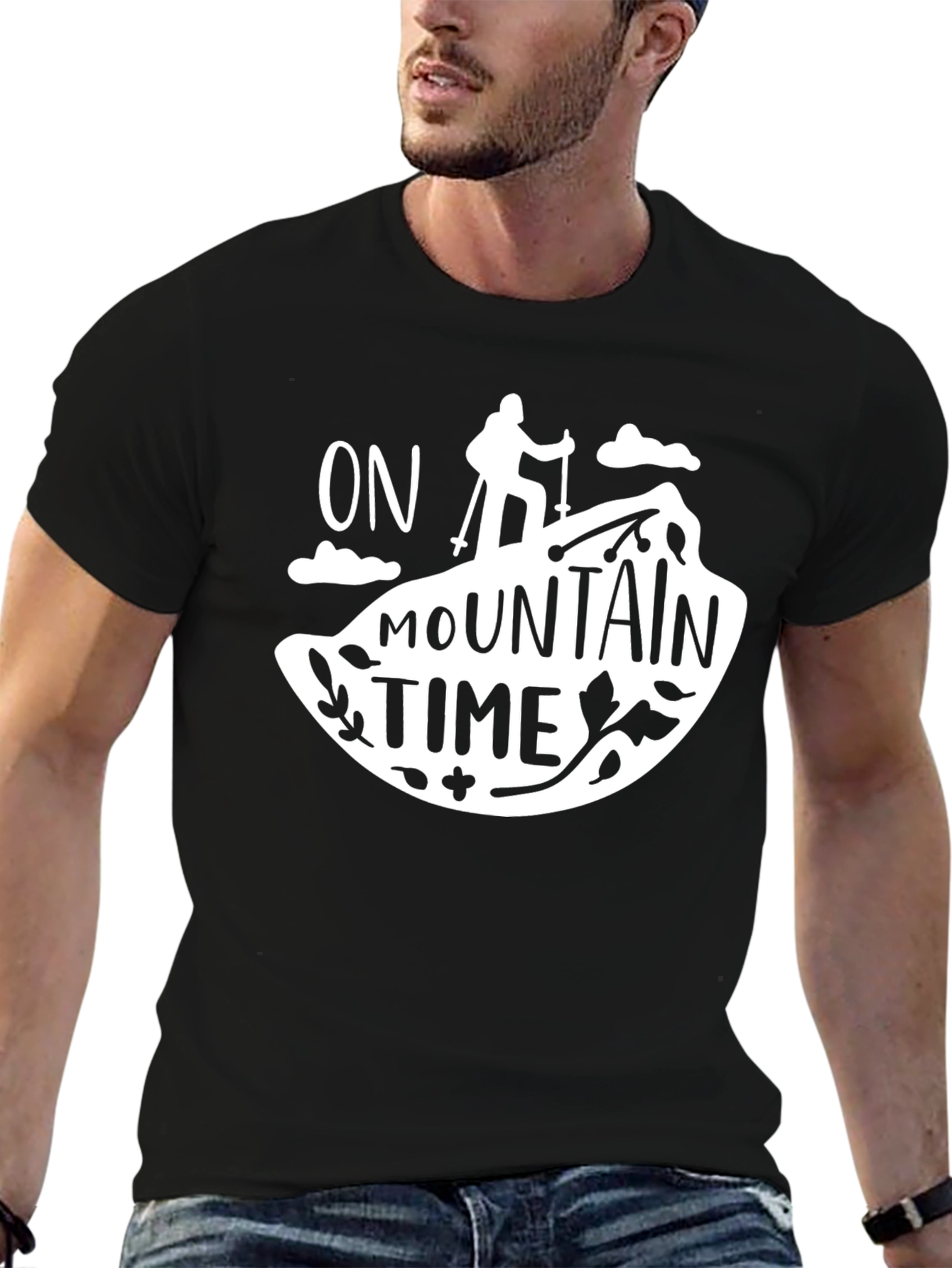 On Mountain Time Graphic T-Shirt