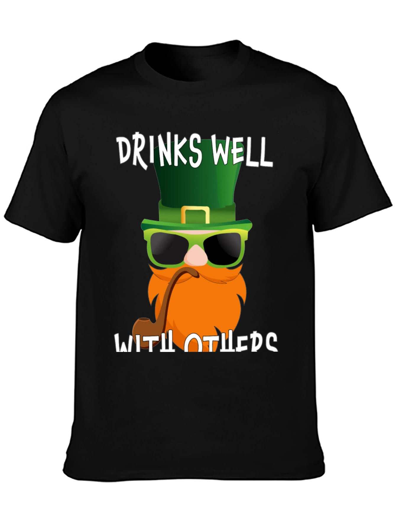 Drinks Well with Others St. Patricks Day T-Shirt