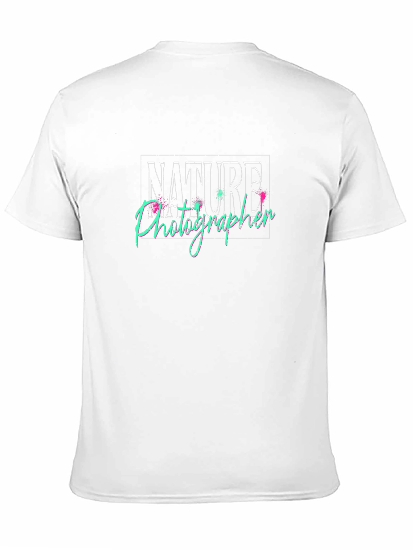 Nature Photographer Graphic Tee - Black Casual Shirt