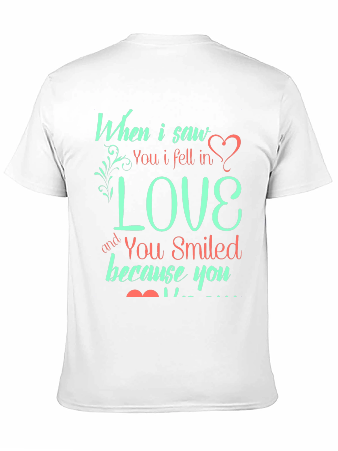 Love Quote Graphic Print Tee - Black T-Shirt
