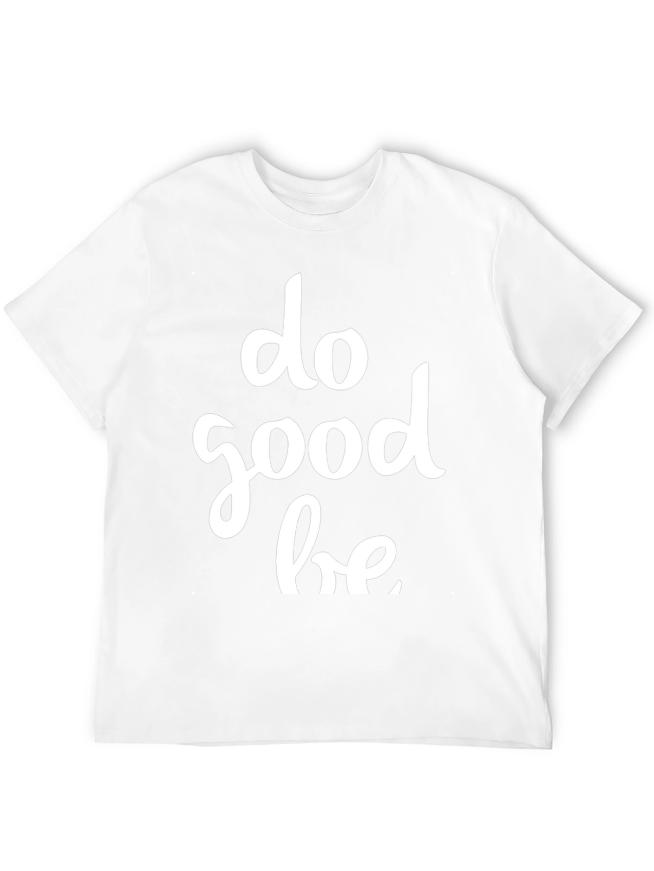 Do Good Be Good Black Graphic Tee