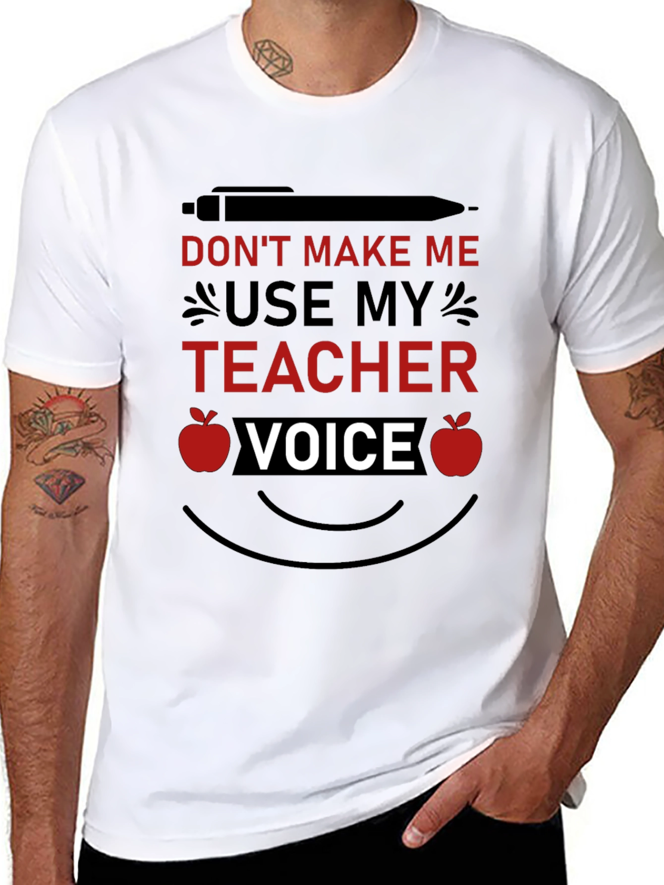 Funny Teacher Voice T-Shirt