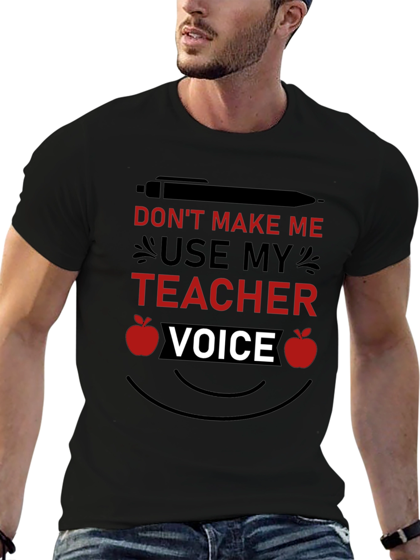 Funny Teacher Voice T-Shirt