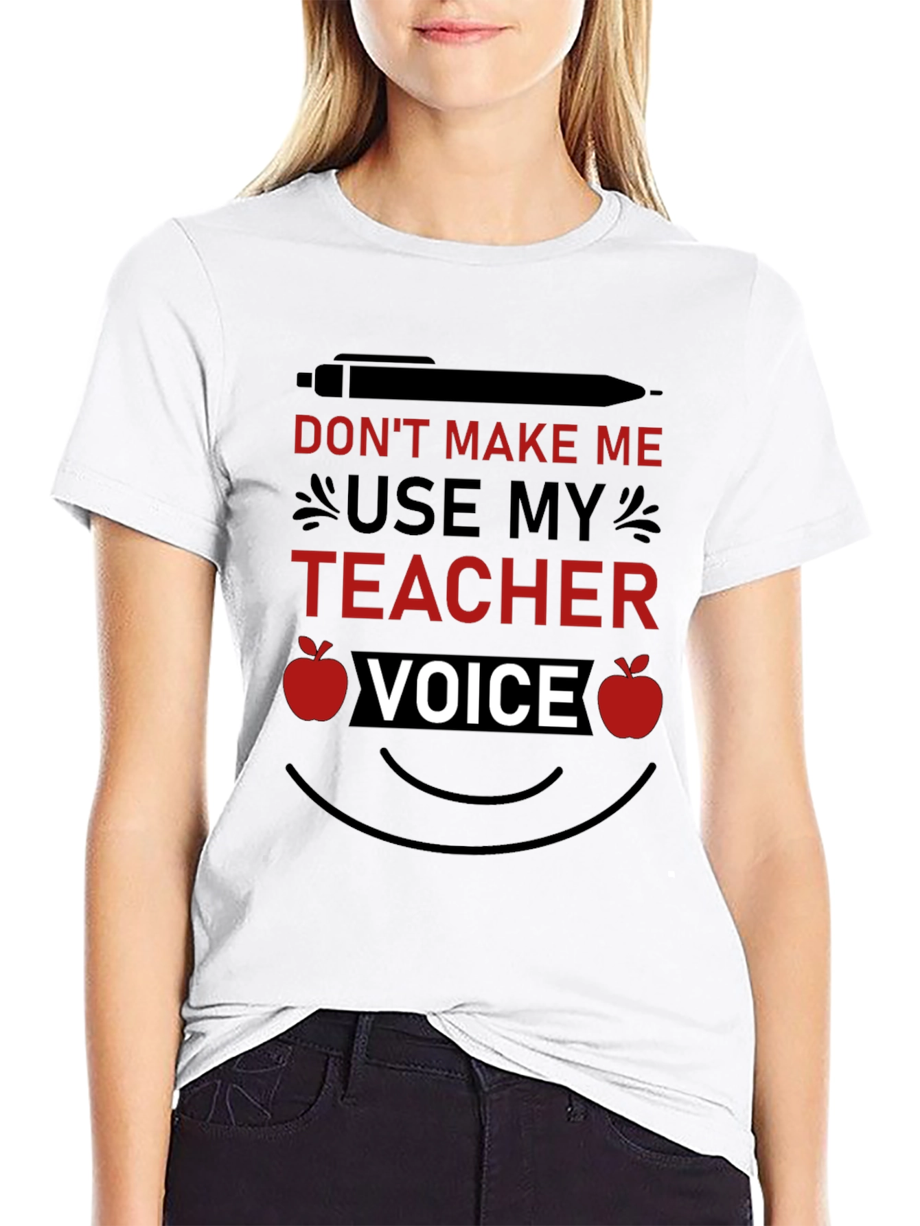 Funny Teacher Voice T-Shirt