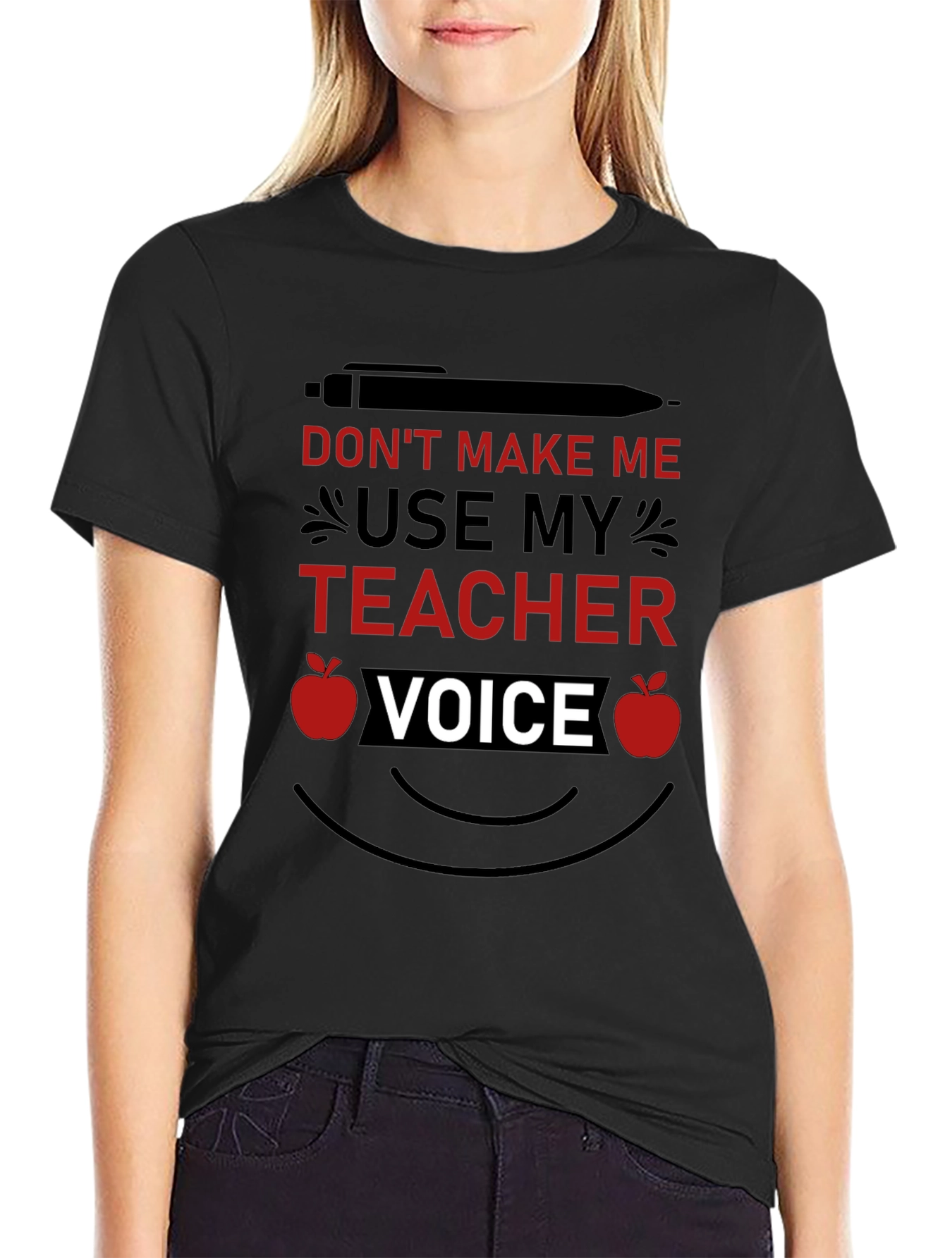 Funny Teacher Voice T-Shirt
