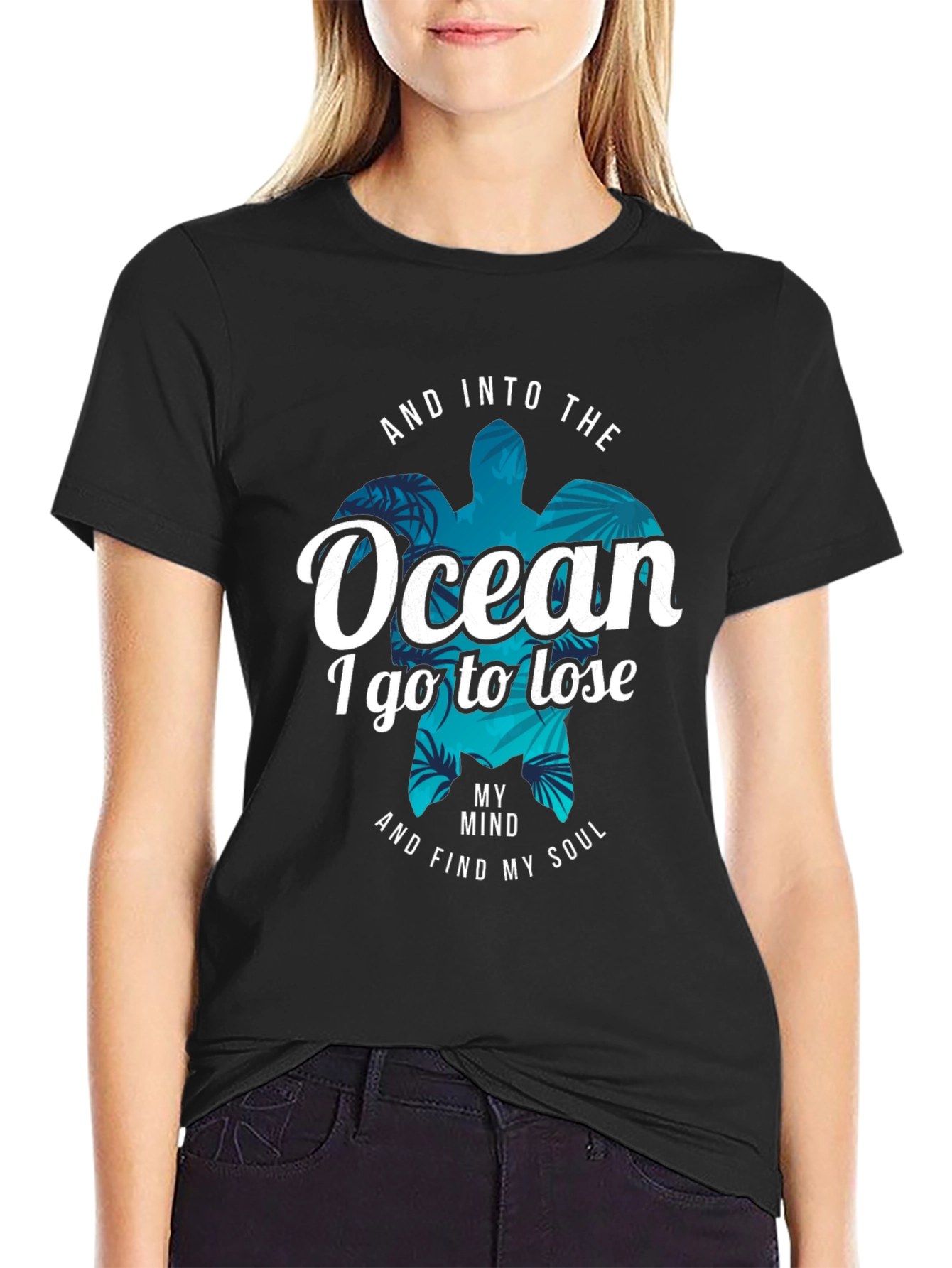 Ocean Turtle Graphic Tee - Lose Your Mind