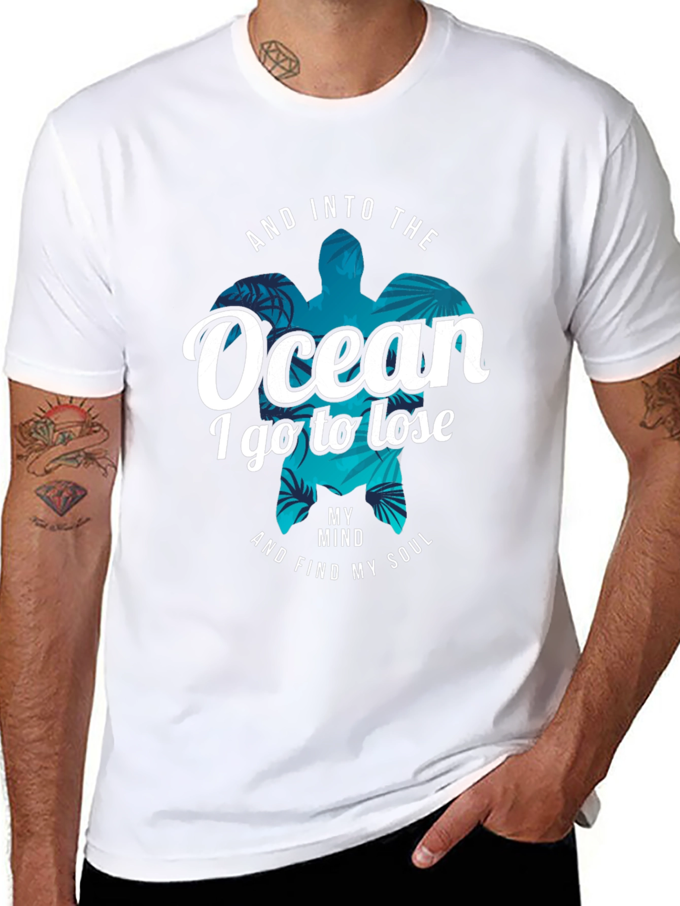 Ocean Turtle Graphic Tee - Lose Your Mind