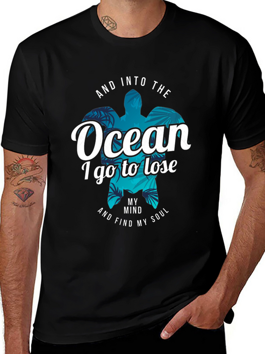Ocean Turtle Graphic Tee - Lose Your Mind