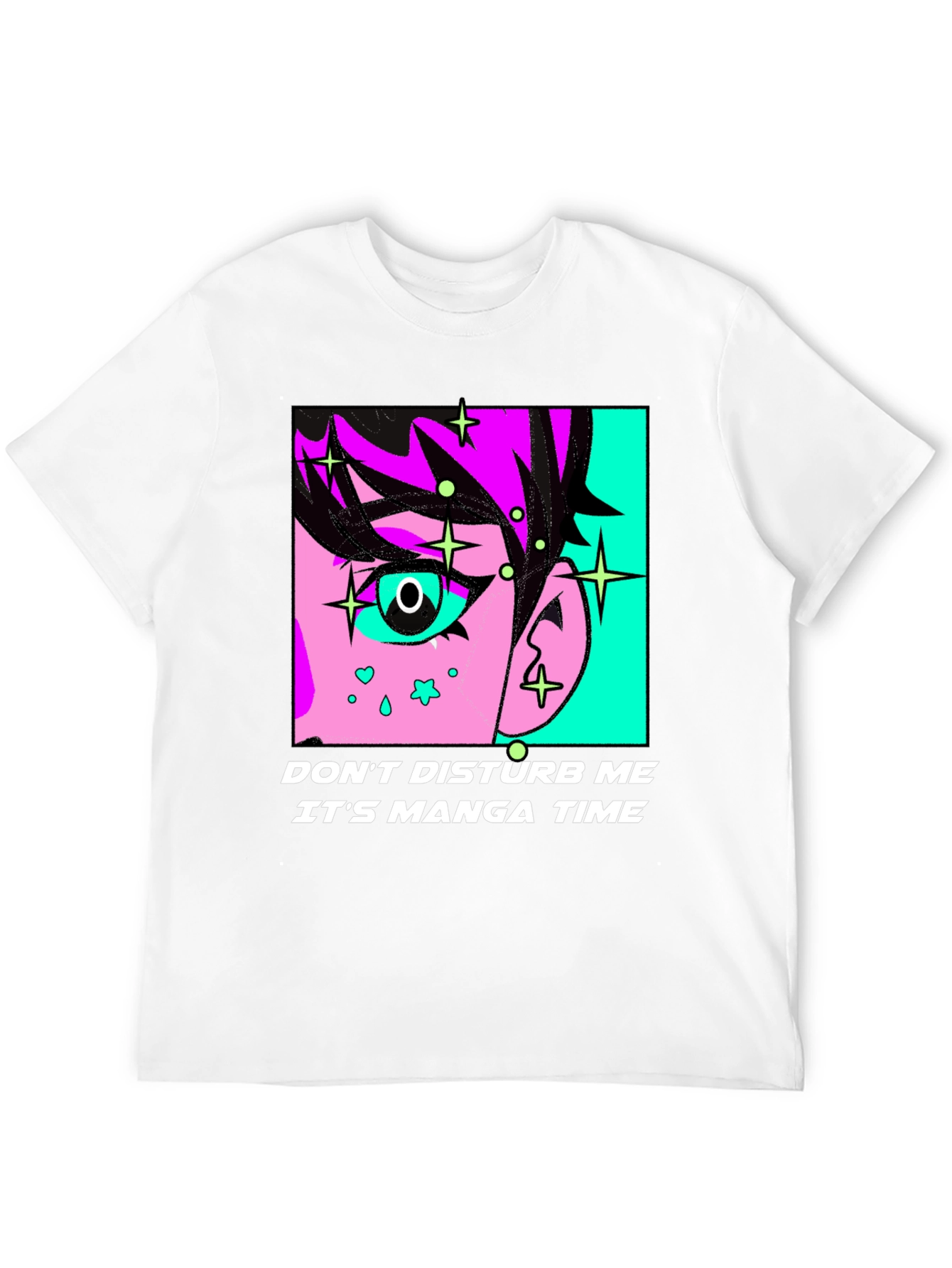 Manga Time Graphic Tee - Black