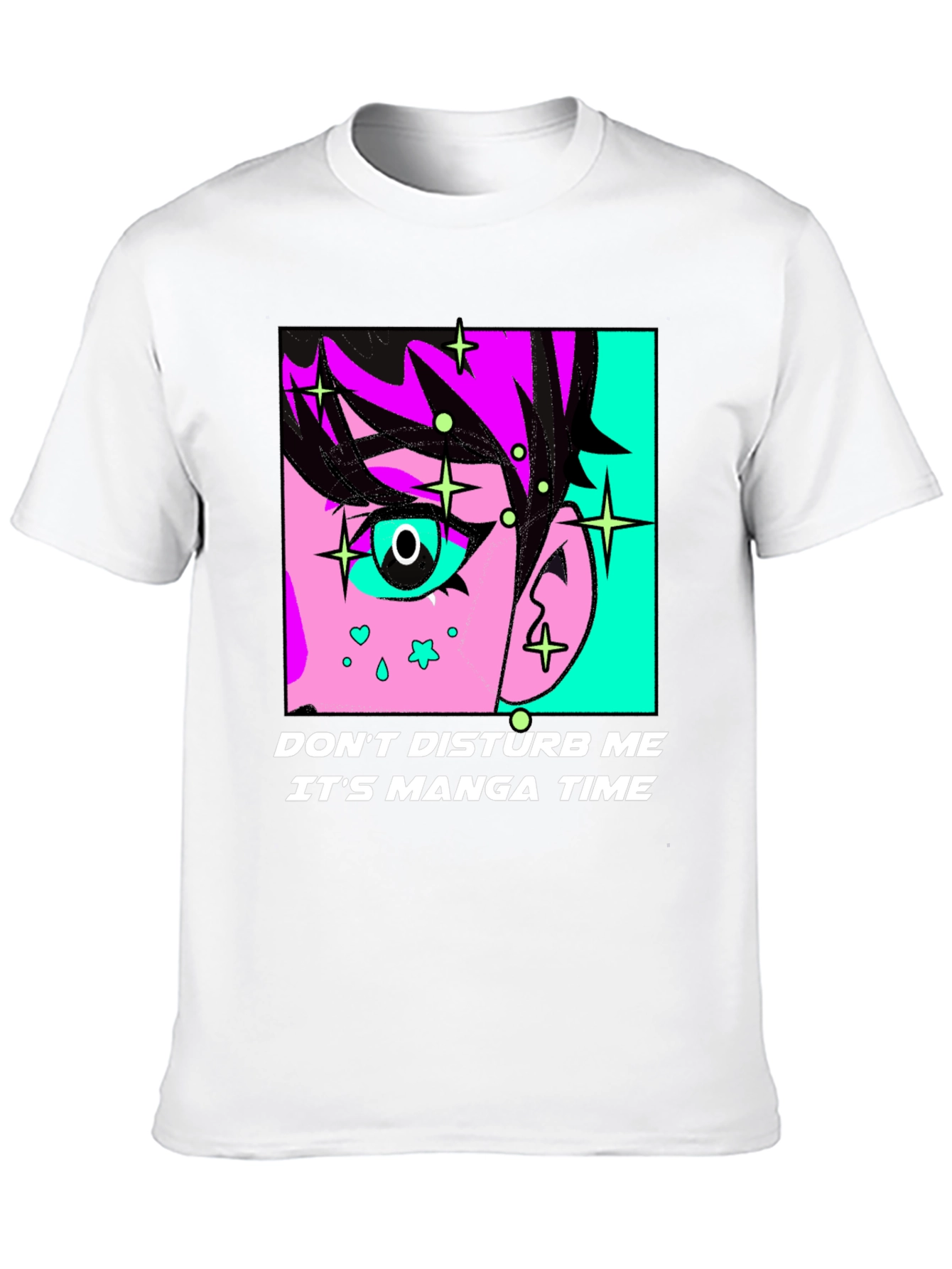 Manga Time Graphic Tee - Black