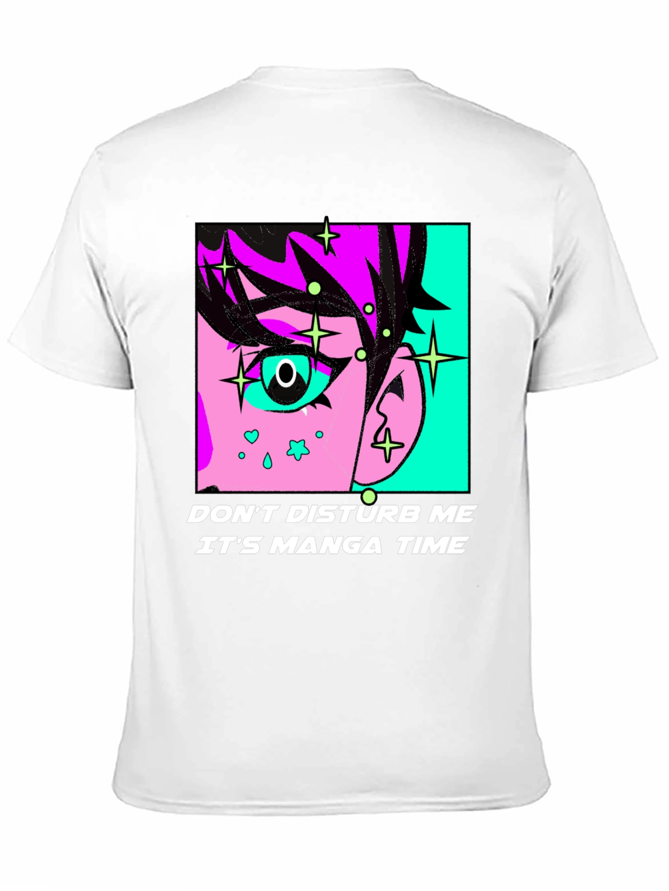 Manga Time Graphic Tee - Black