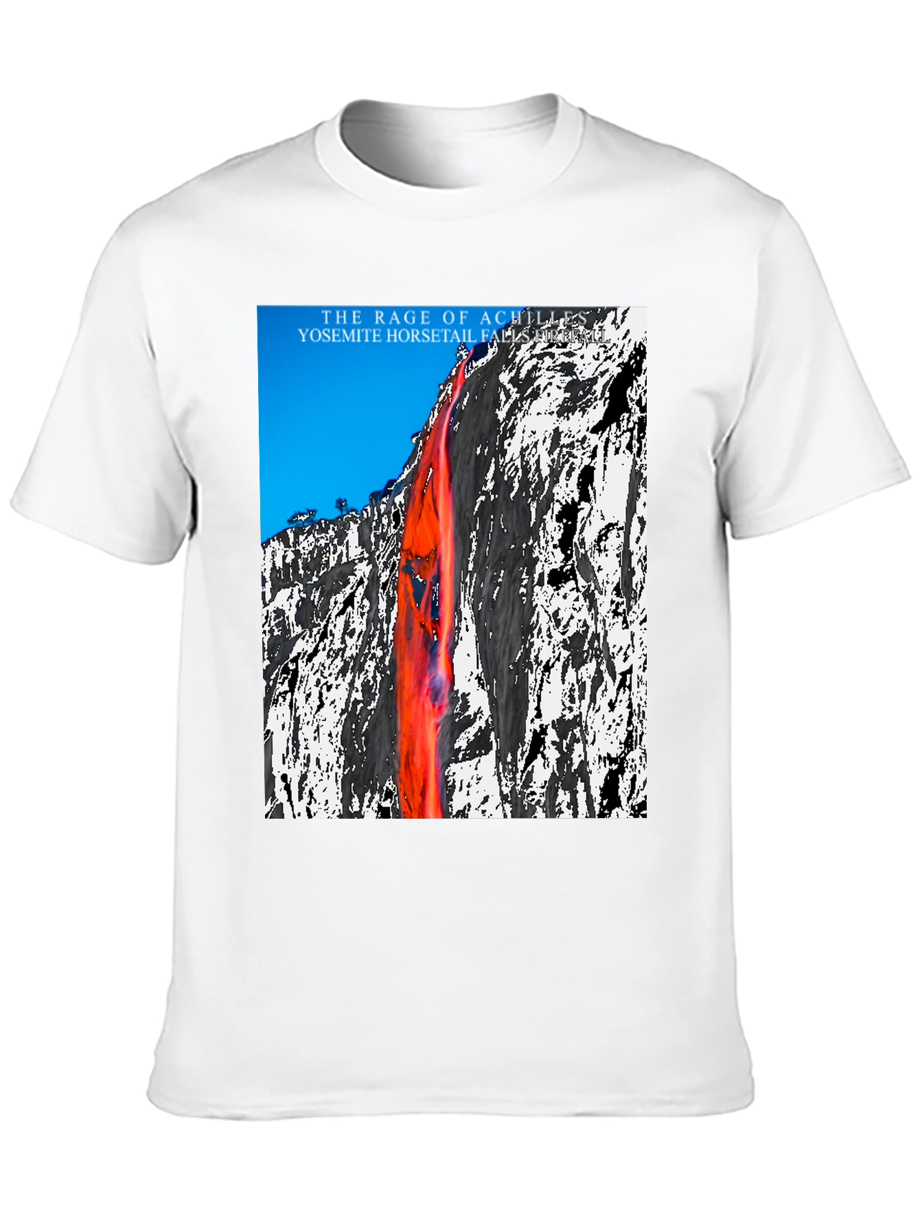 Rage of Achilles Yosemite Falls Graphic Tee