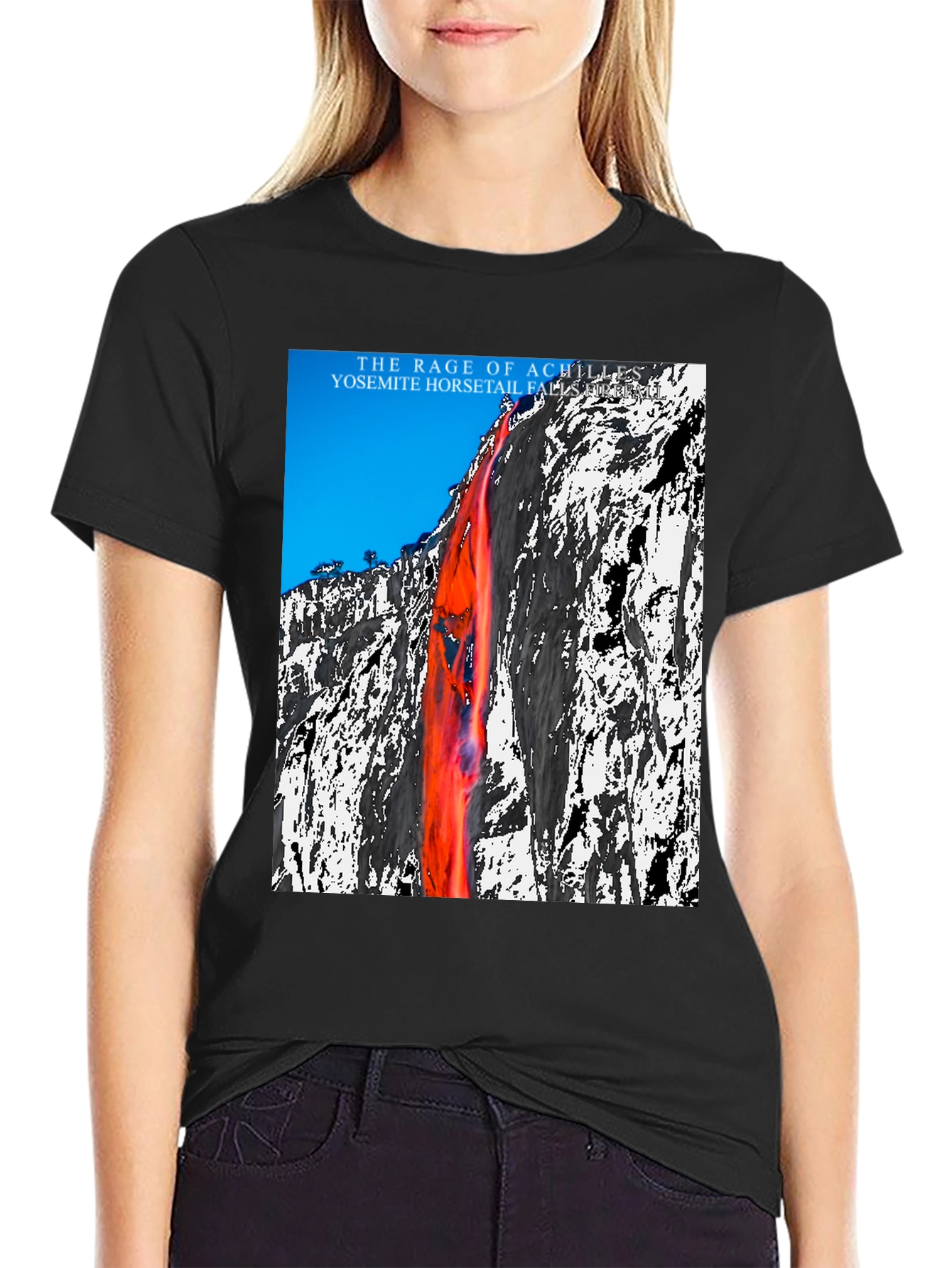 Rage of Achilles Yosemite Falls Graphic Tee