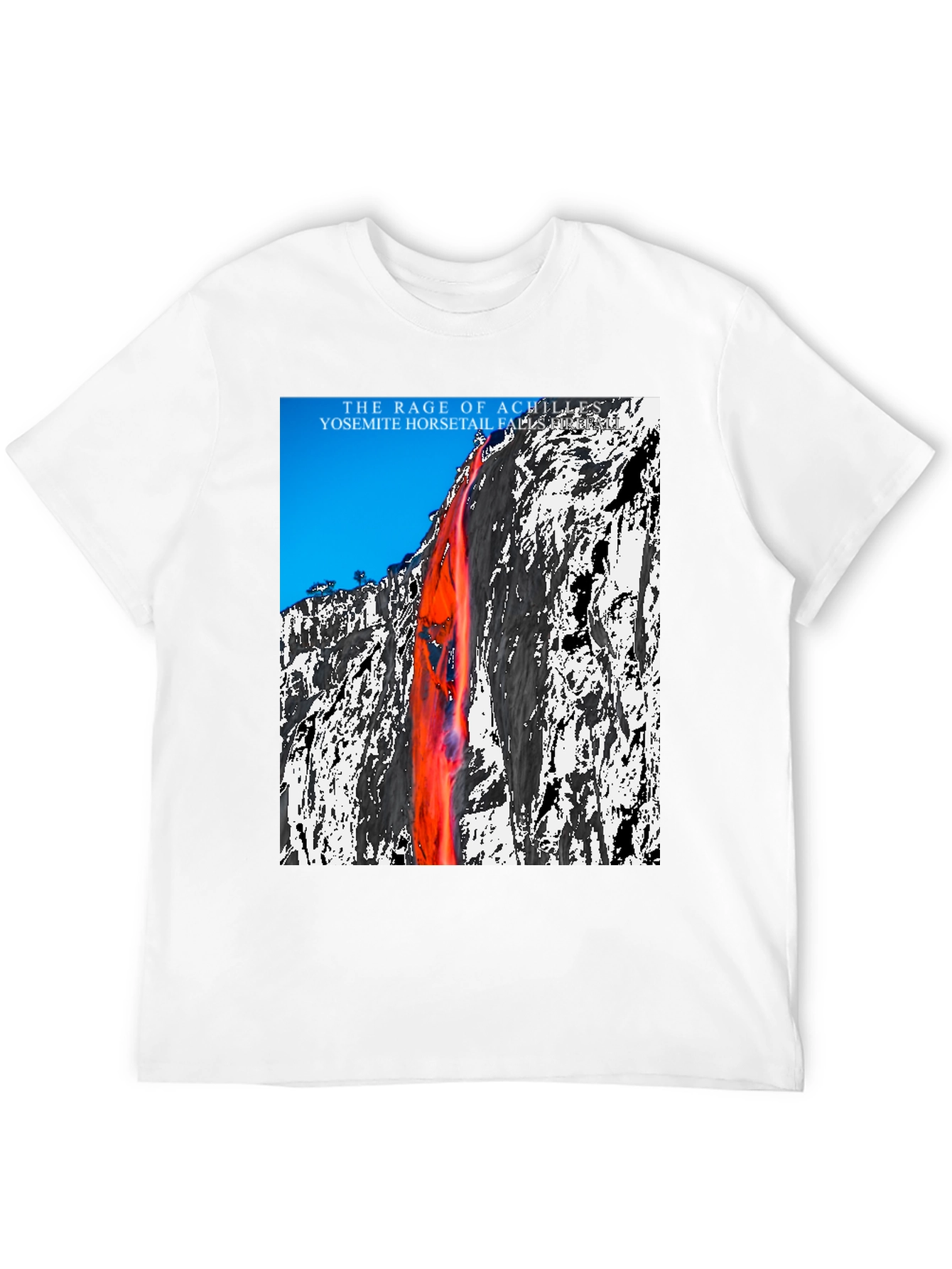 Rage of Achilles Yosemite Falls Graphic Tee