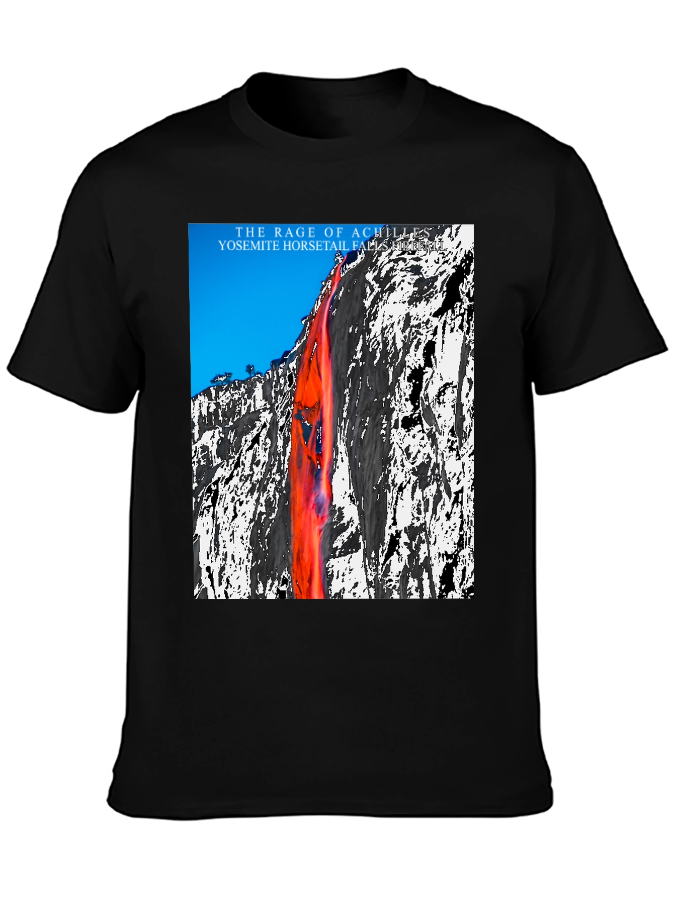 Rage of Achilles Yosemite Falls Graphic Tee